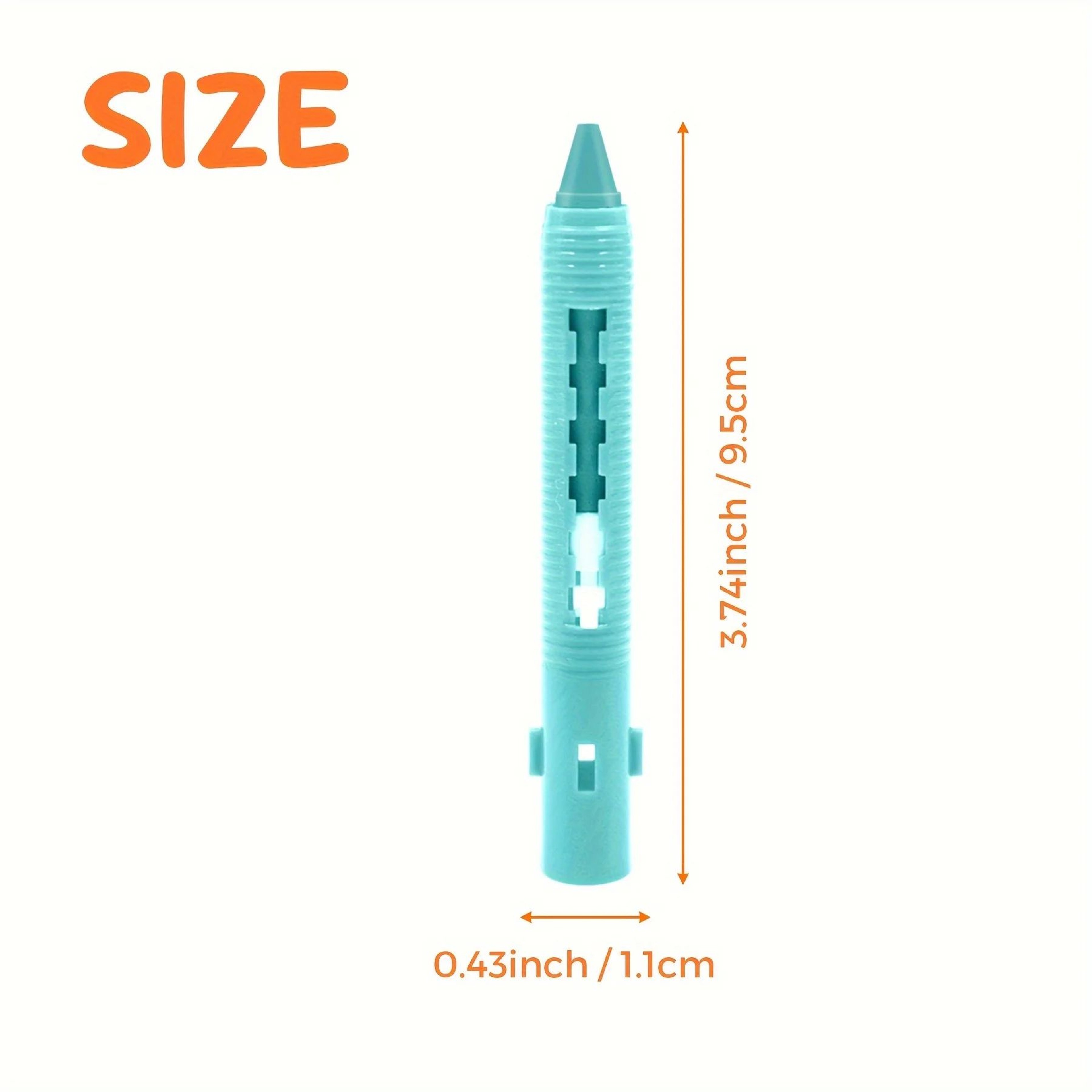 Washable Bath Crayons Set  Colorful EasyClean Bathtub Markers For Kids Shower Drawing Creative Art  4