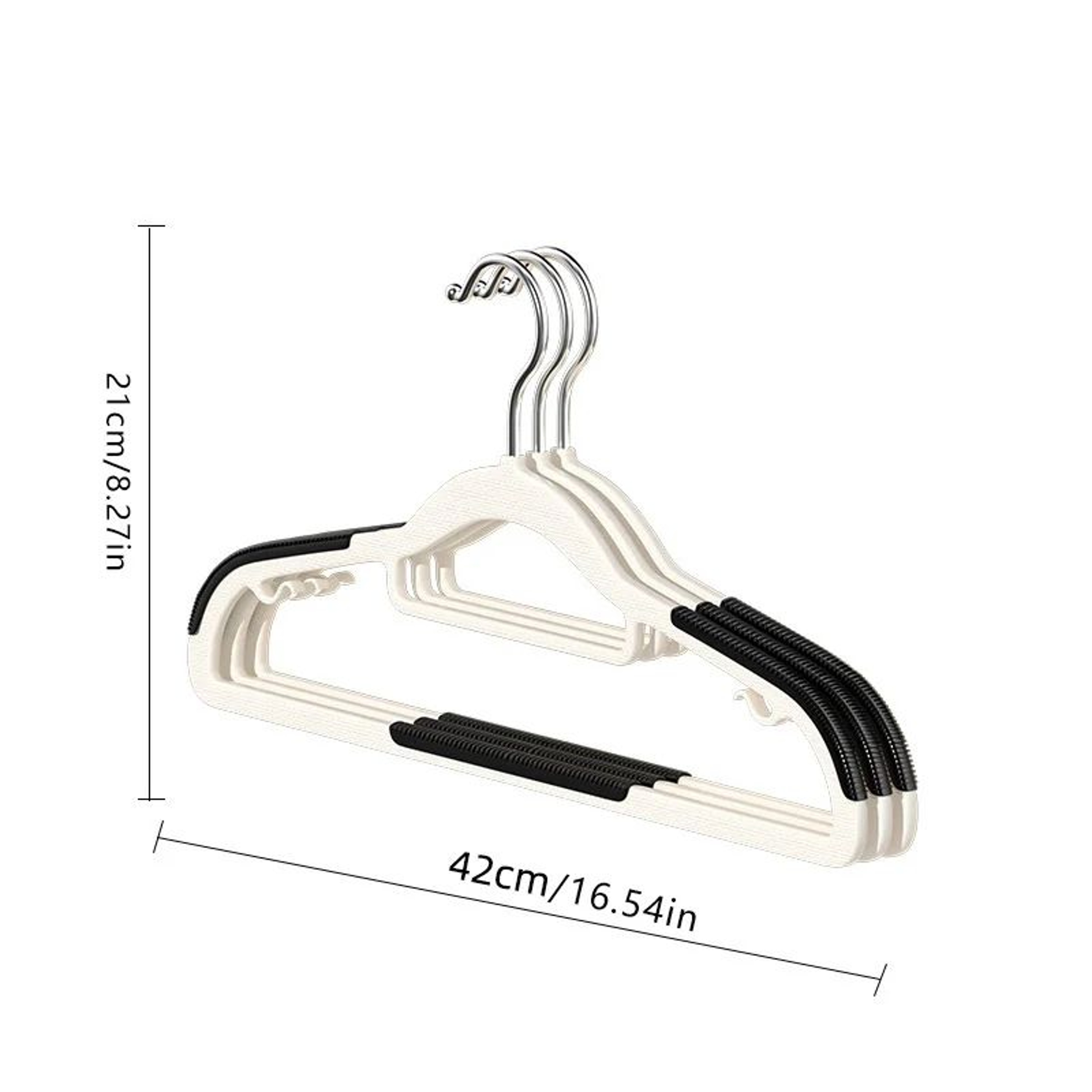30pcs Velvet Hanger Set  10 HeavyDuty AntiSlip Clothes Hangers  20 Clips For Closet And Wardrobe Or 3