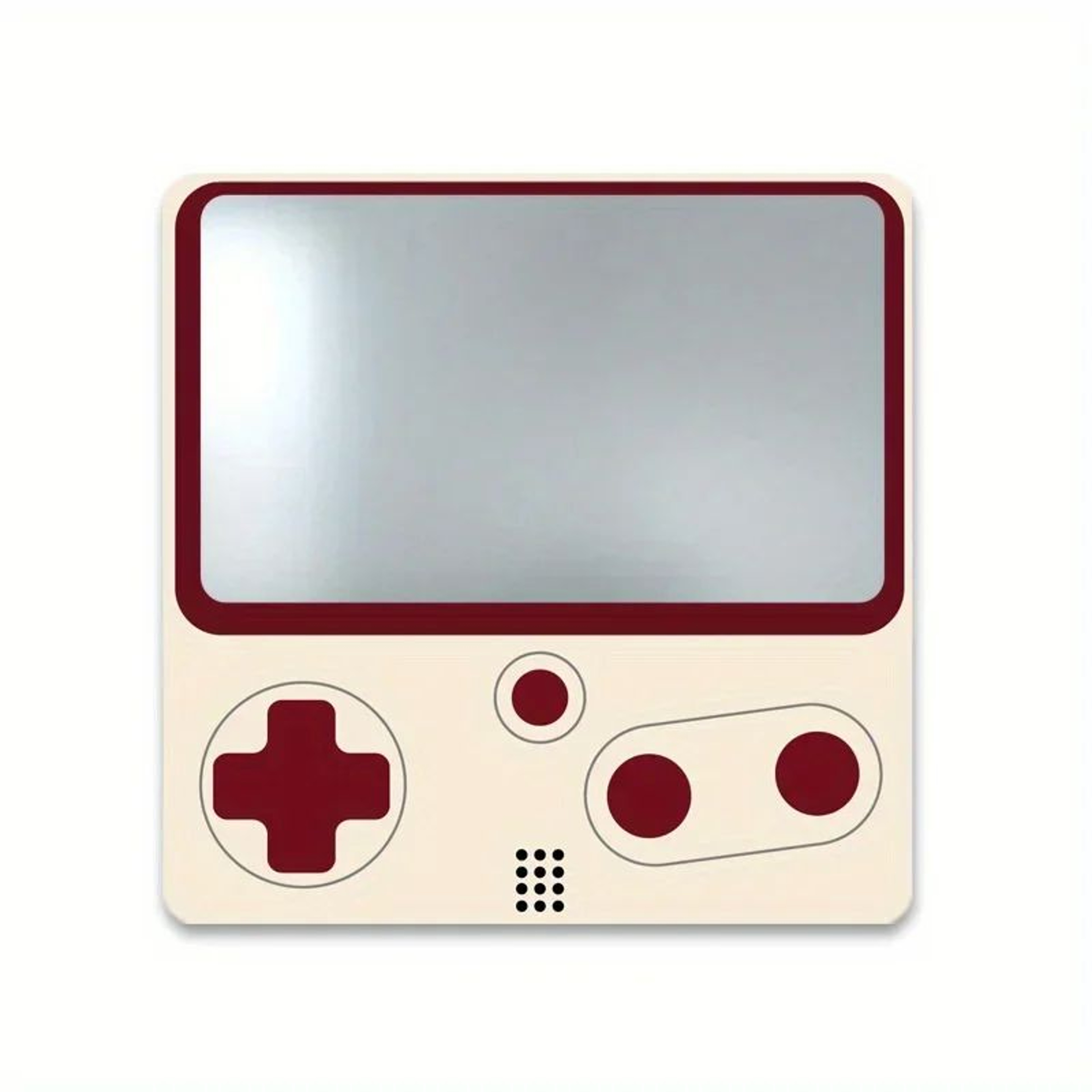 787 In SelfAdhesive Game Console Wall Mirror  Halloween Decorative Plastic Mirror For Bedroom Bathr 4