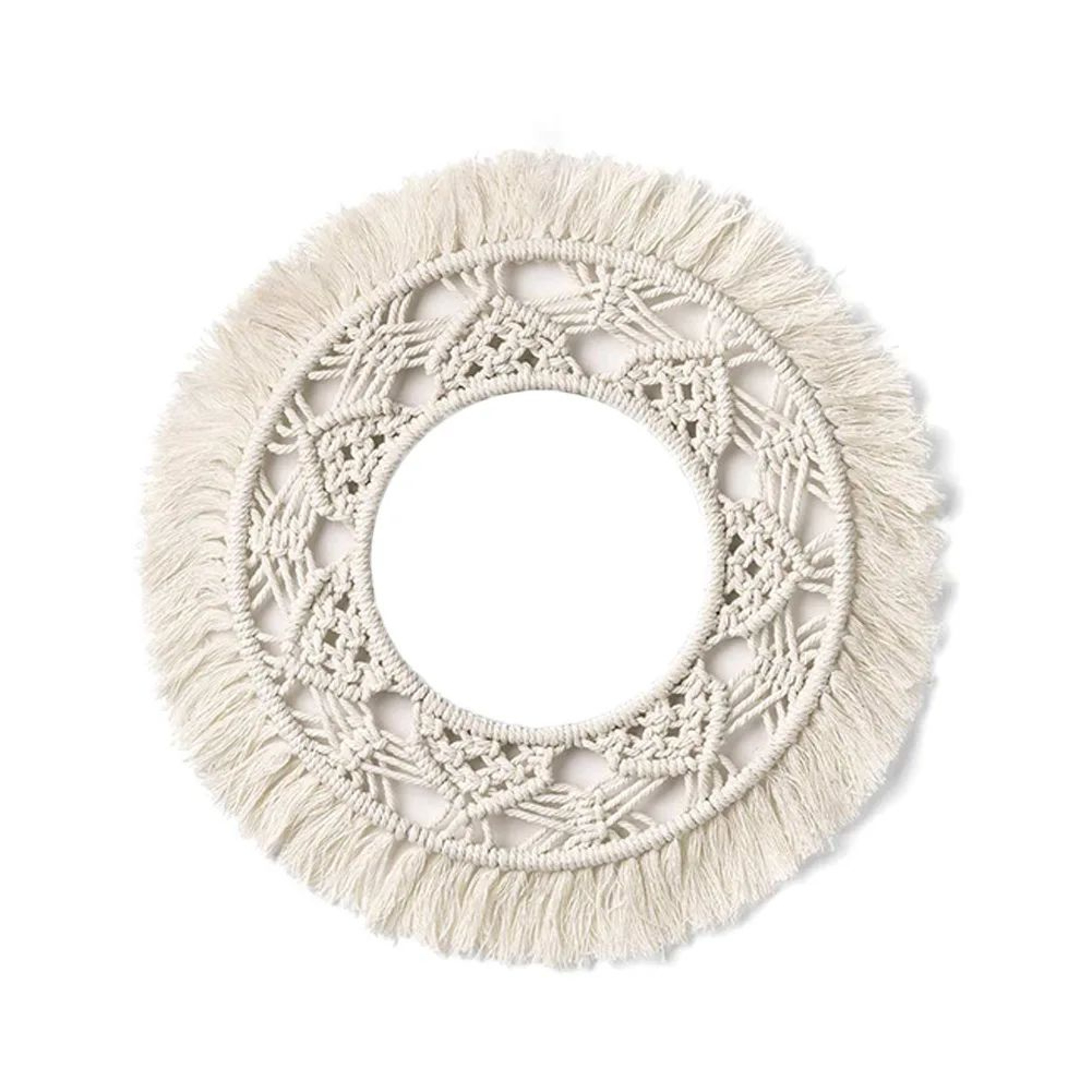 Nordic Handmade Boho Macrame Wall Hanging  Woven Tapestry With Optional 656 Ft Light Strip For Livi 6