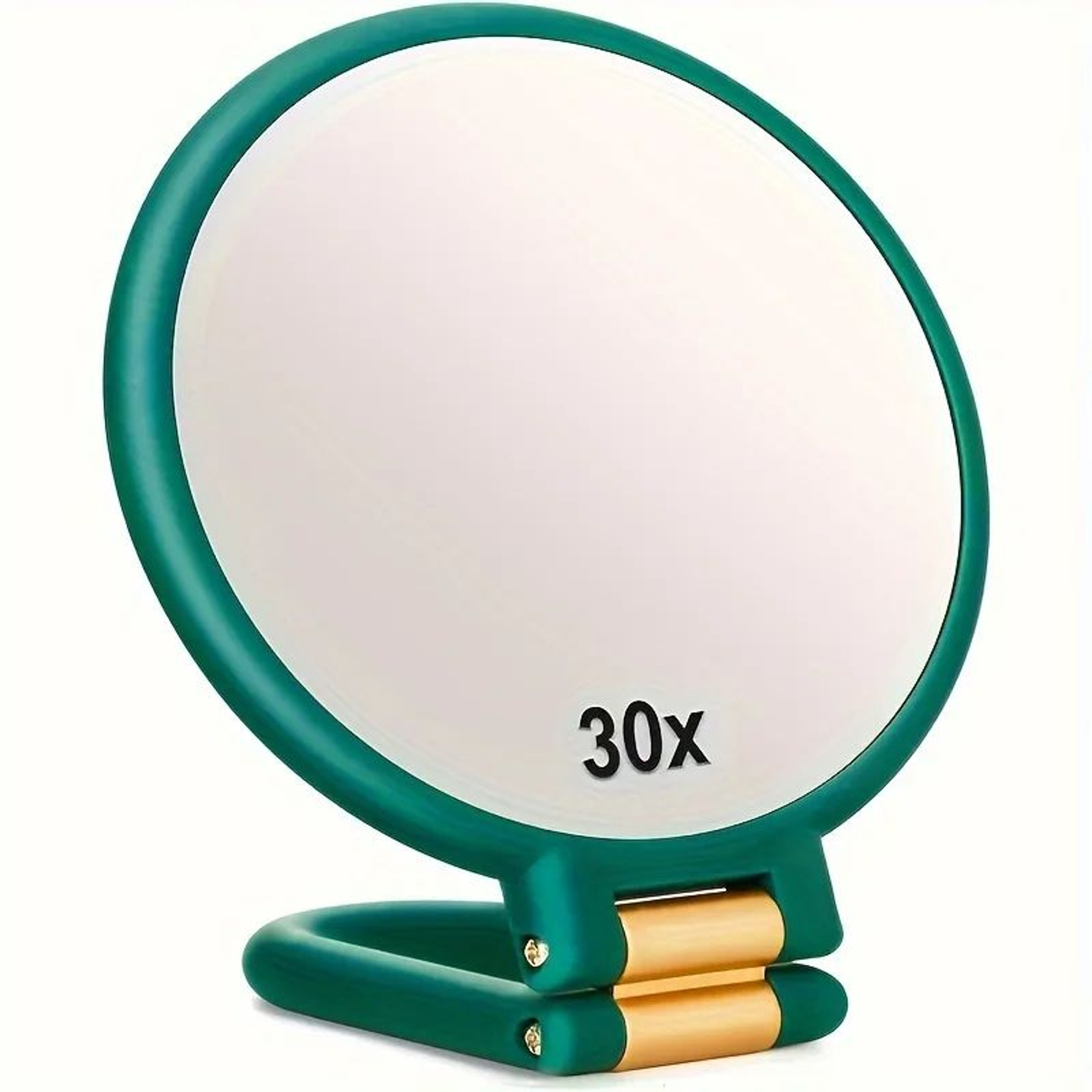 Portable 360 DualSided Makeup Mirror  1X 30X Magnifying Handheld Travel Mirror With Adjustable Blac 7