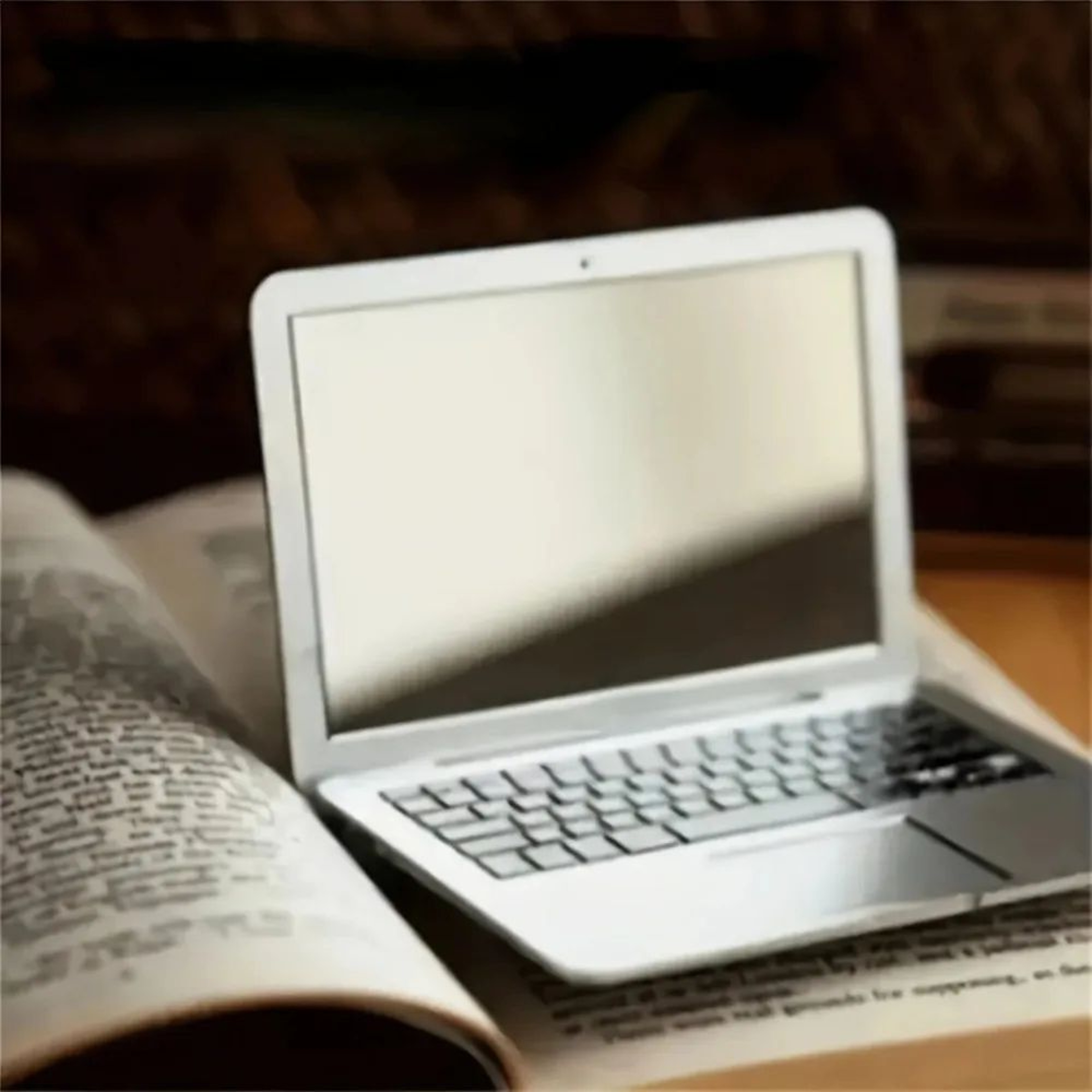 Mini Laptop Makeup Mirror  Foldable Pocket Computer Mirror For Travel Beauty TouchUps  Gifts 4