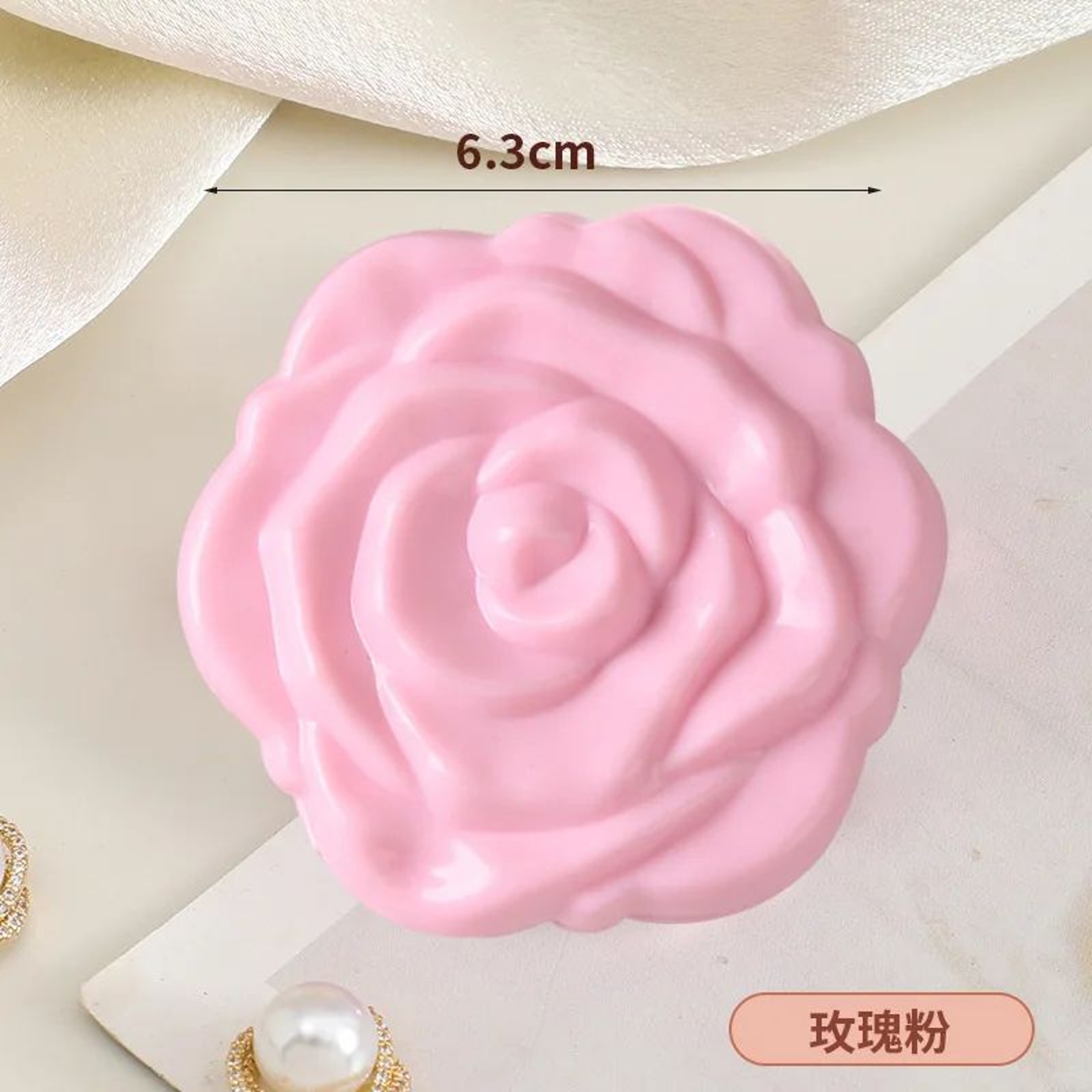 Rose Double Sided Makeup Mirror  248 In Foldable Compact Pocket Mirror For Handbag Travel Beauty To 7