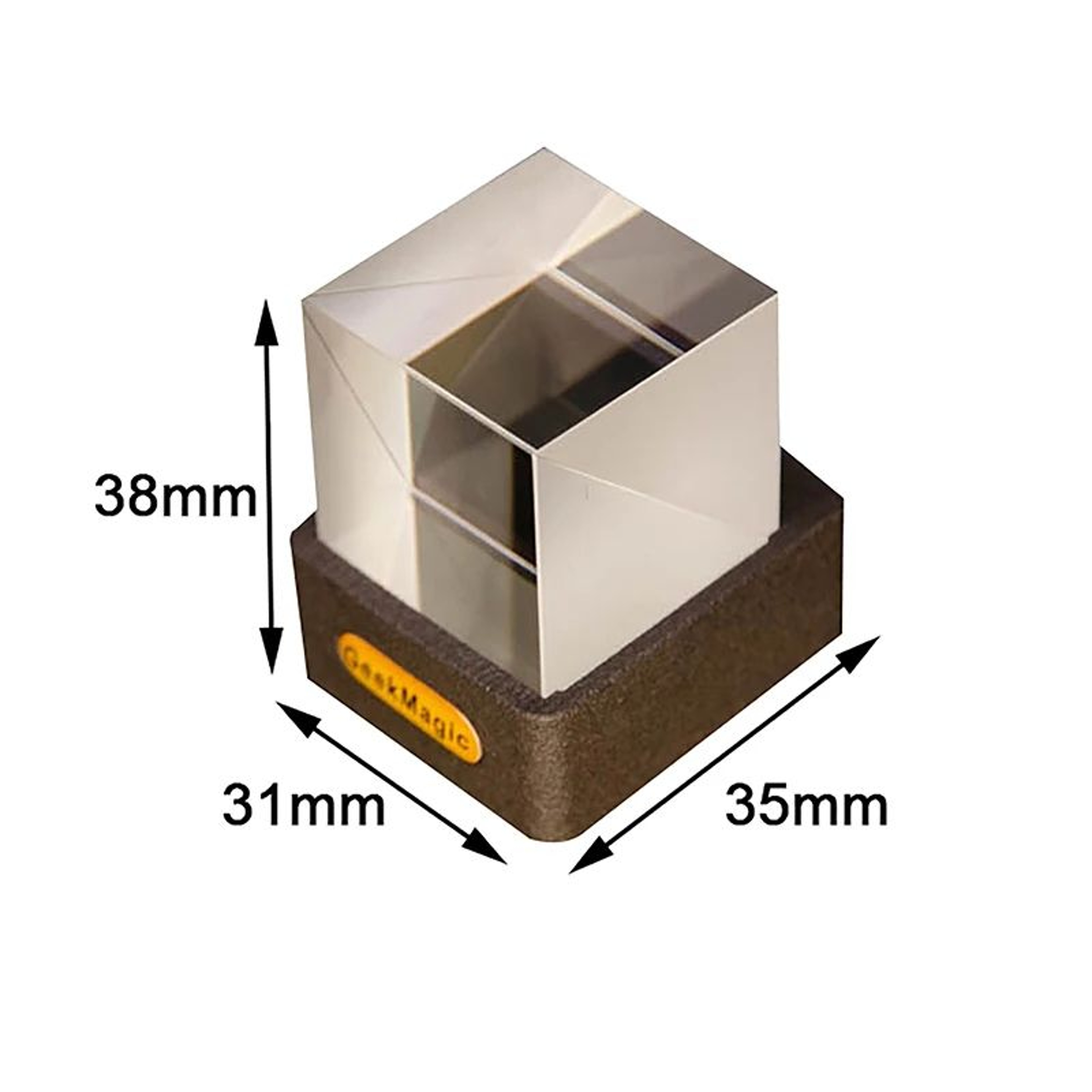 Crystal Cube Smart Weather Clock  WiFi Digital Desktop Photo Display With GIF Animations Album  Hol 5
