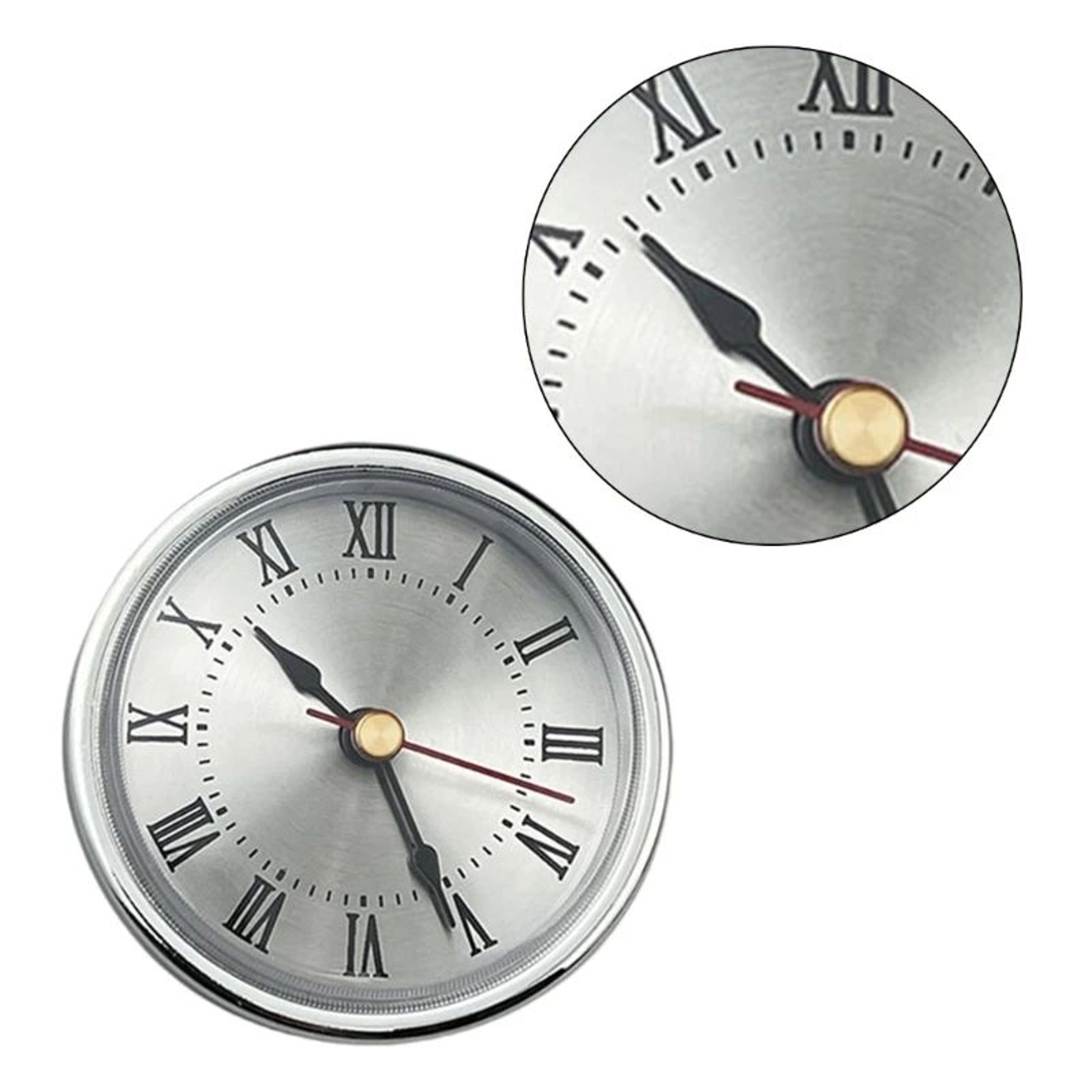 256 In Round Clock Insert  Roman Numeral Replacement Watch Face For DIY Crafts Clocks Collectors Go 3