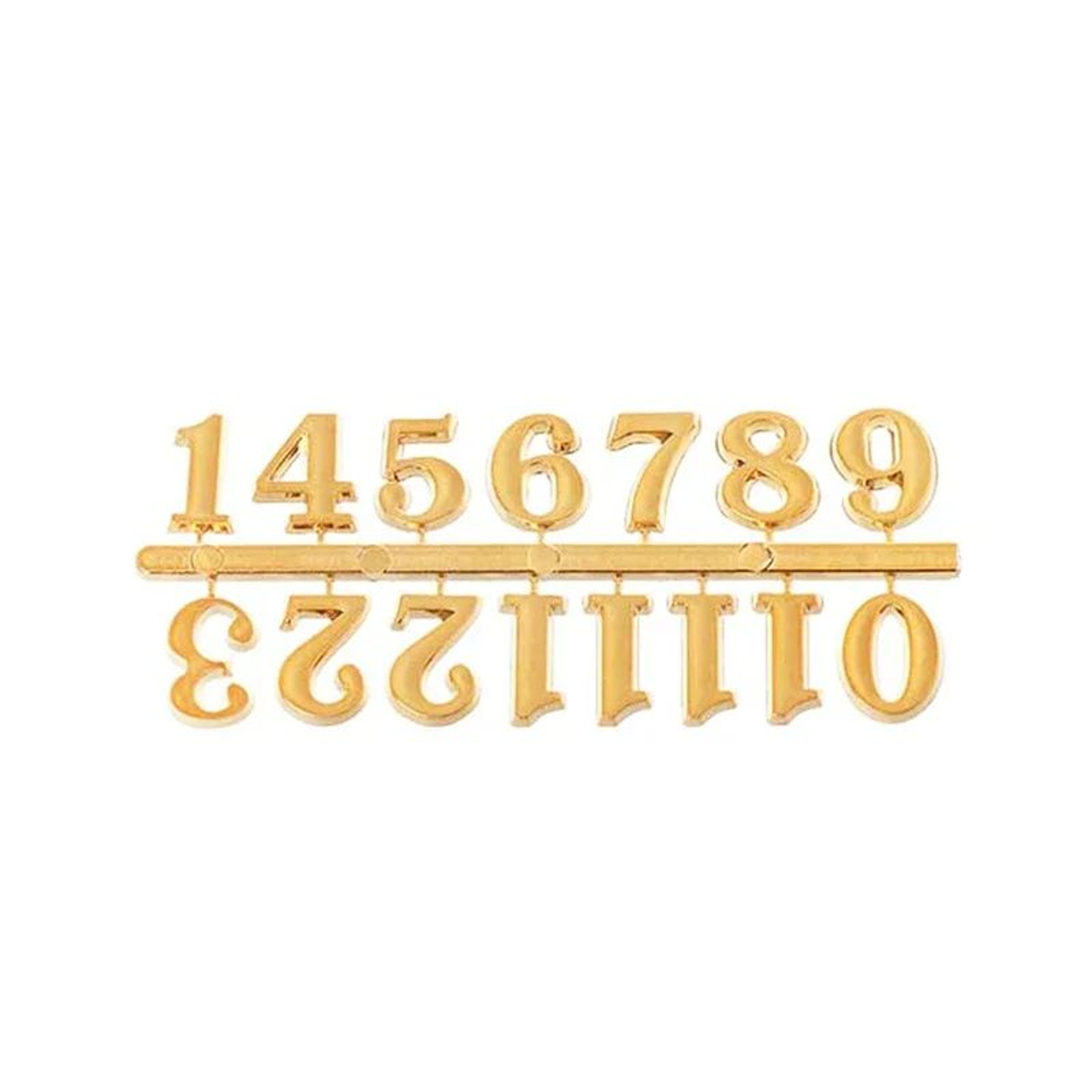 DIY Roman Numeral Wall Clock Numbers  079 In Removable Decorative Numerals Replacement Parts For Ho 6