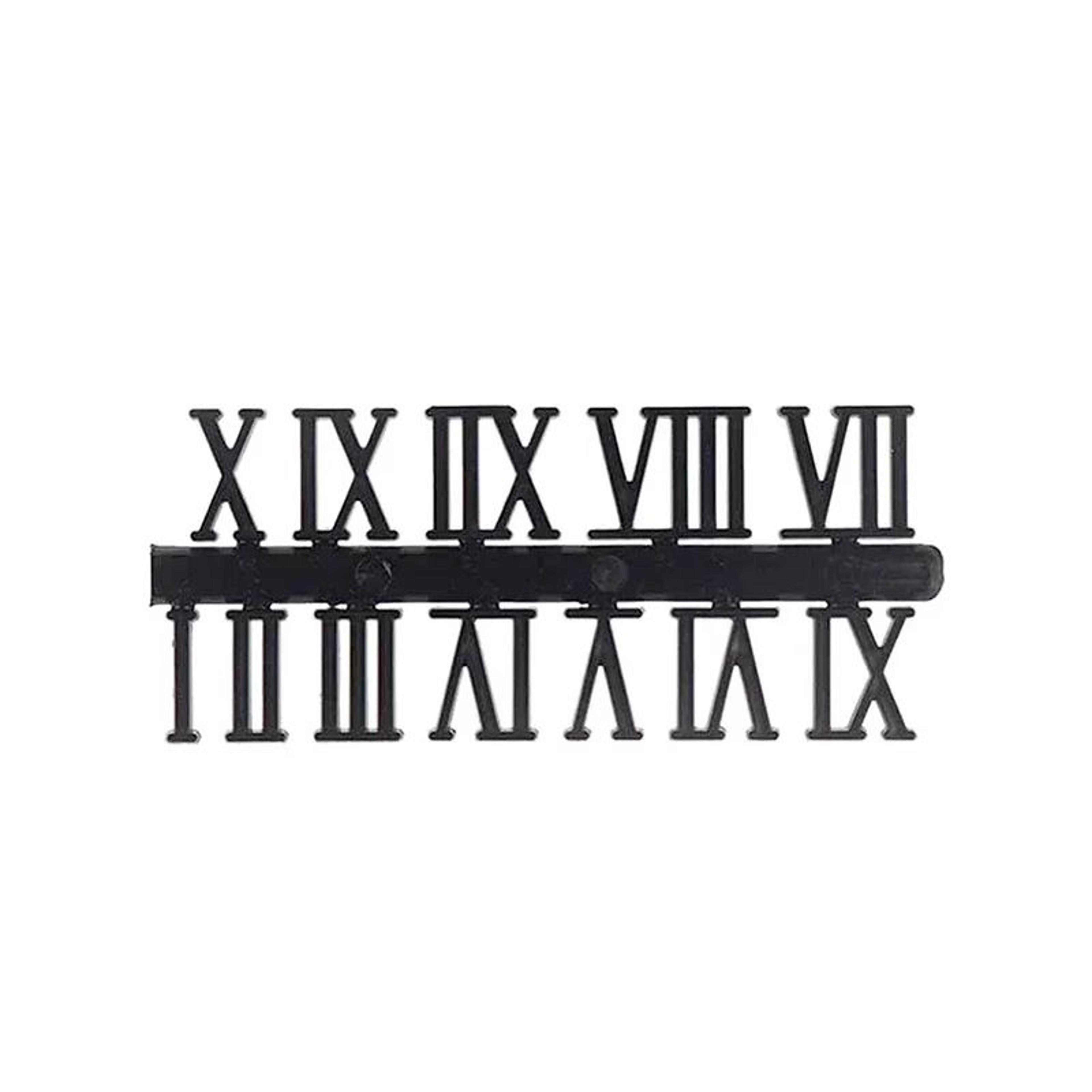 DIY Roman Numeral Wall Clock Numbers  079 In Removable Decorative Numerals Replacement Parts For Ho 11
