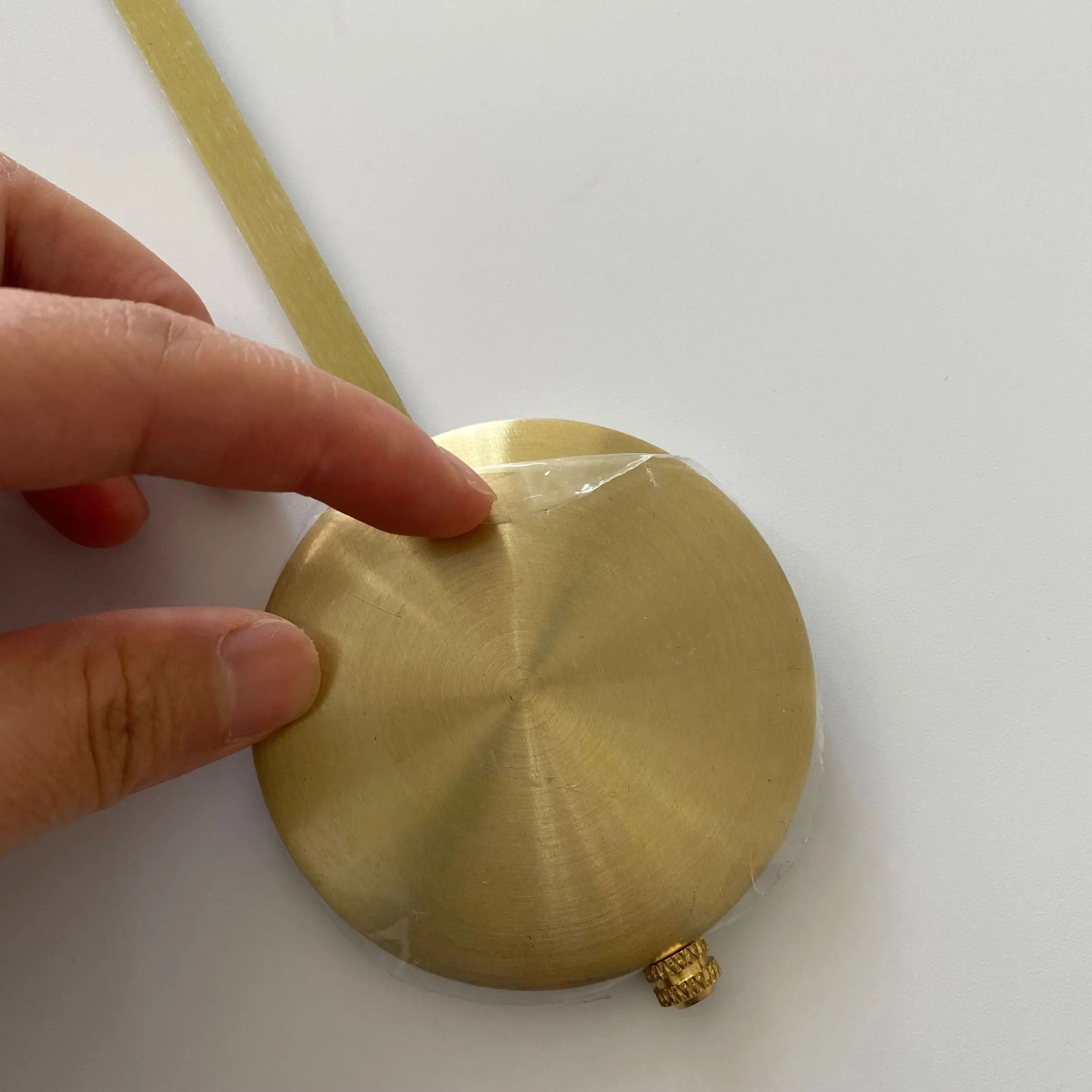 Gold Quartz Clock Pendulum  Metal Swing Bob Hammer Replacement DIY Grandfather Wall Clock Repair Ki 5