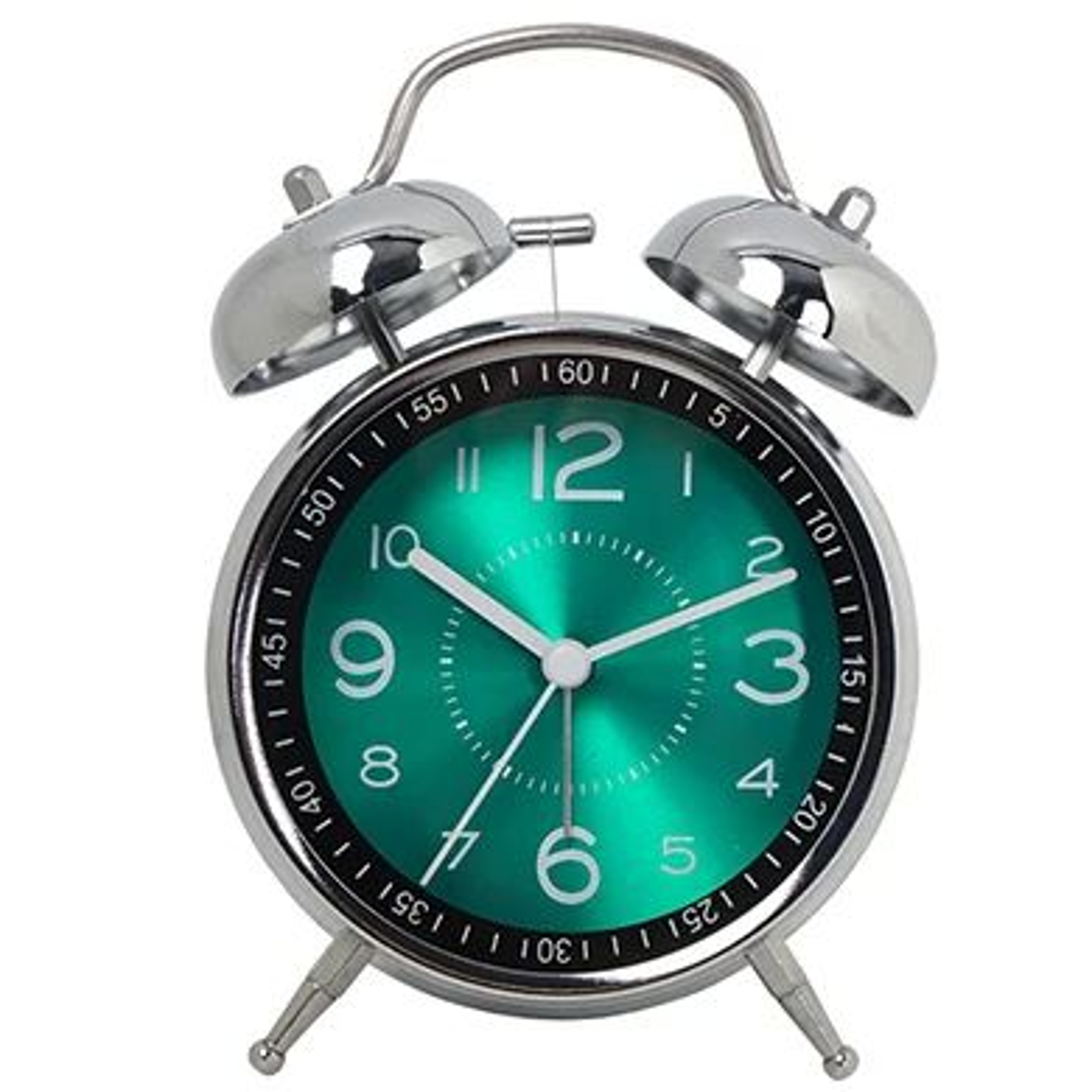 Silent Metal Student Alarm Clock  63 In Compact Quartz Desk Clock With Glow Pointer For Kids Bedroo 8