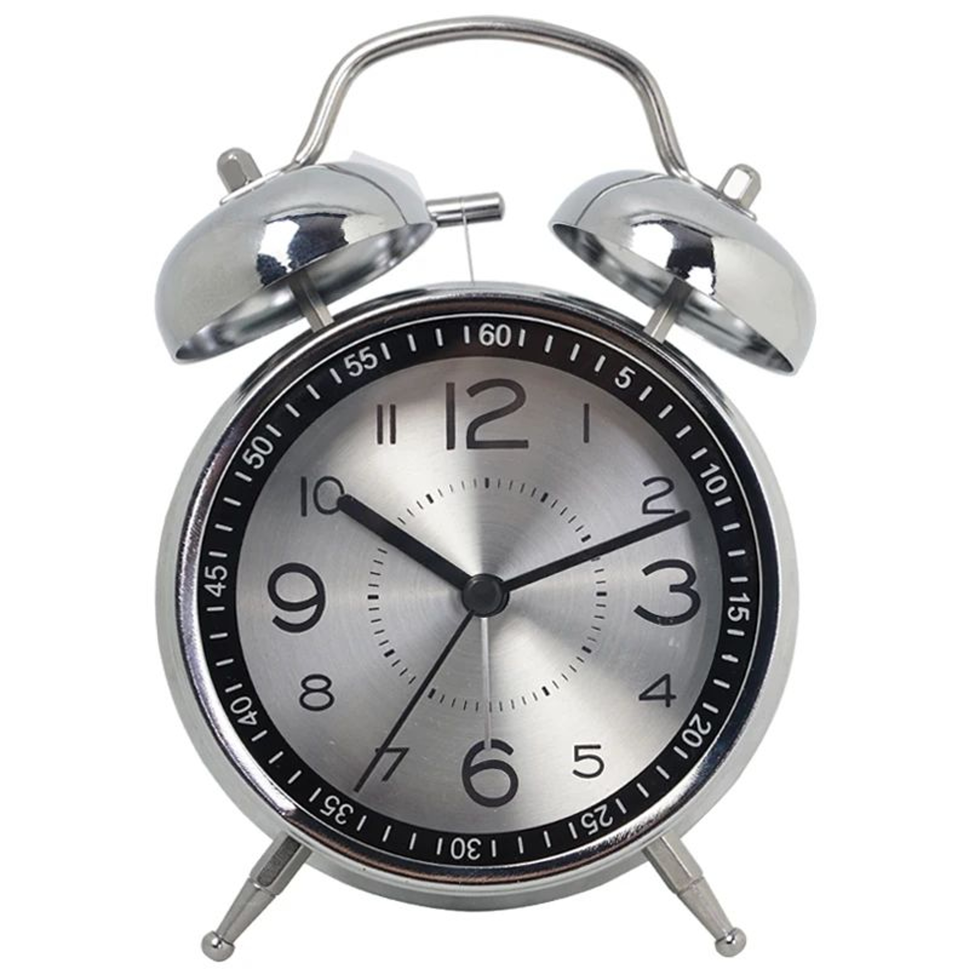 Silent Metal Student Alarm Clock  63 In Compact Quartz Desk Clock With Glow Pointer For Kids Bedroo 10