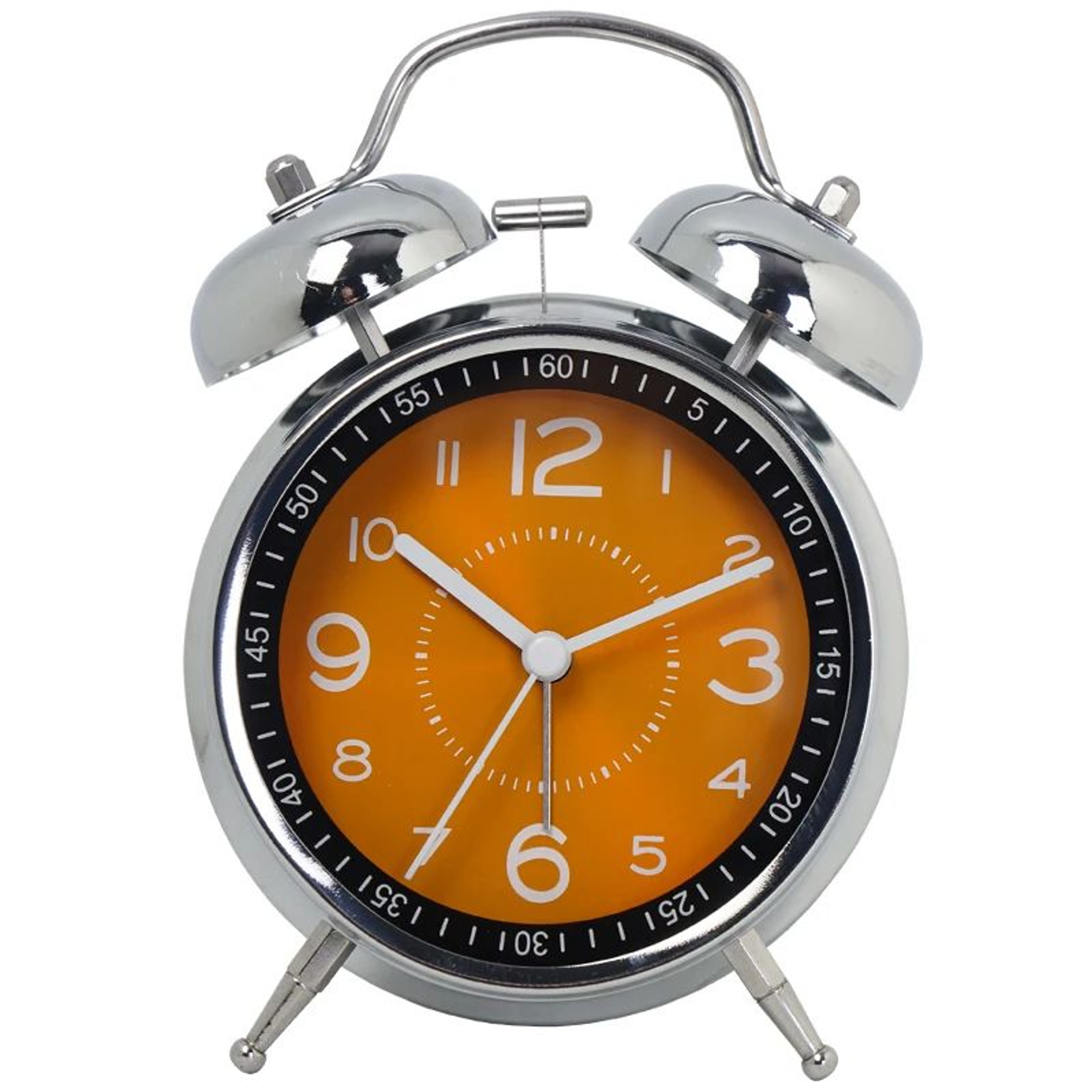 Silent Metal Student Alarm Clock  63 In Compact Quartz Desk Clock With Glow Pointer For Kids Bedroo 9