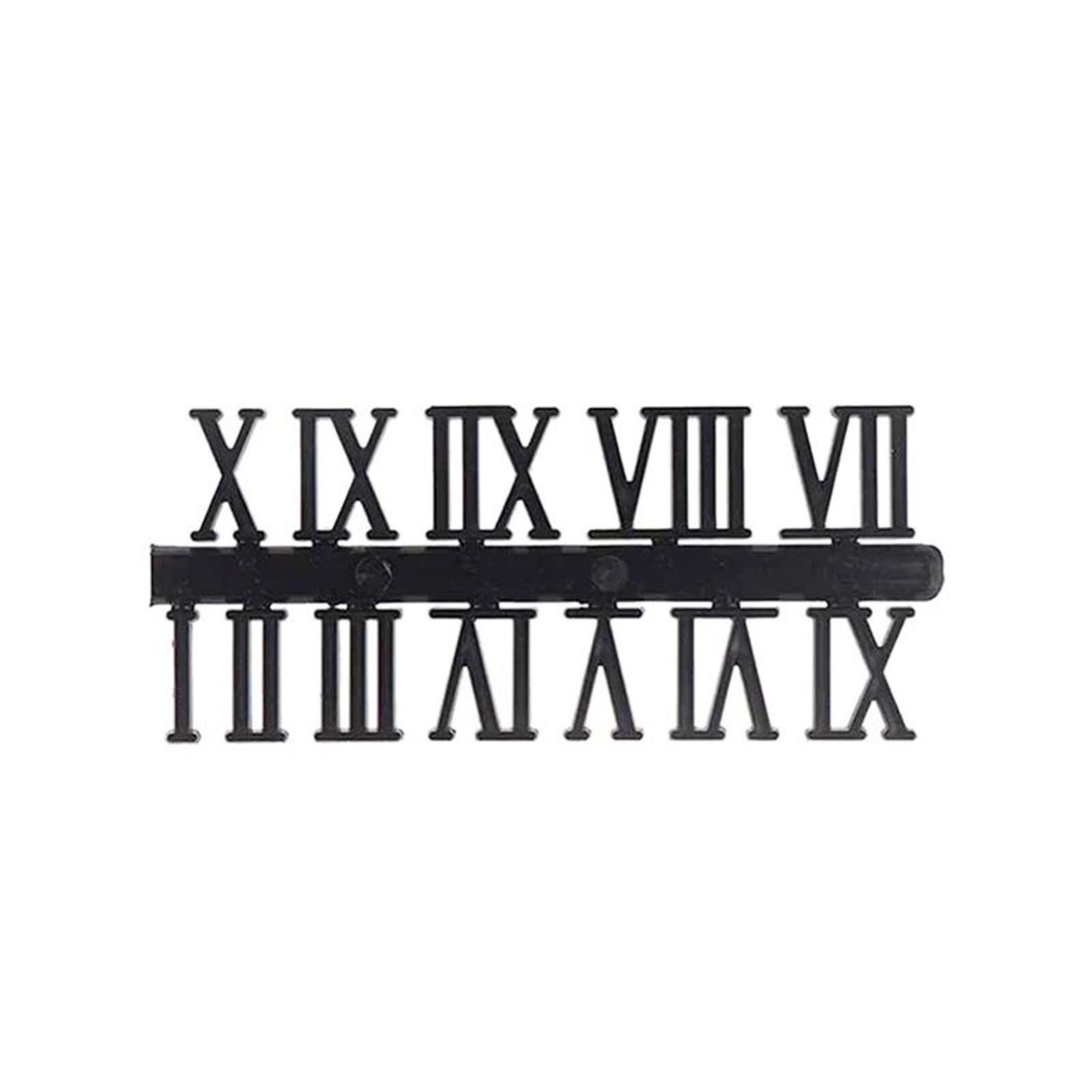 DIY Arabic  Roman Numeral Wall Clock Decals  Removable 079 In Number Stickers For Custom Clock Deco 6
