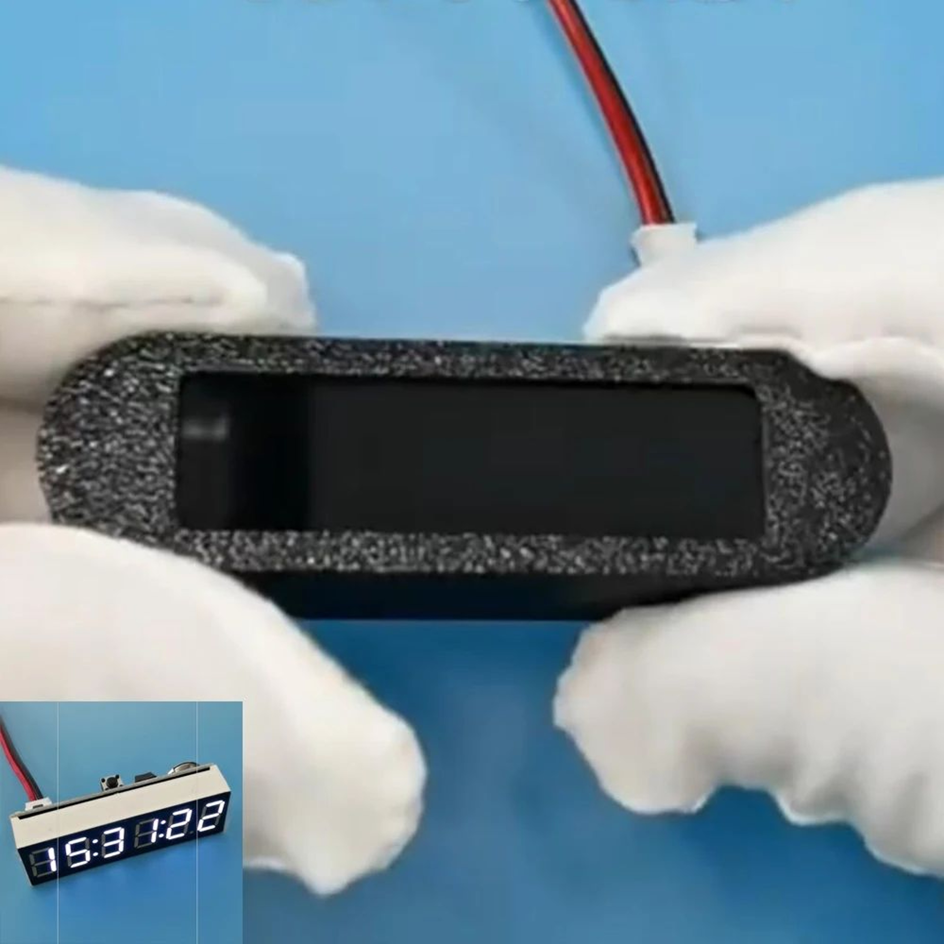 6 Digit LED Digital Clock Module  036 In Time  Seconds Display With Memory Adjustable Brightness Fo 8