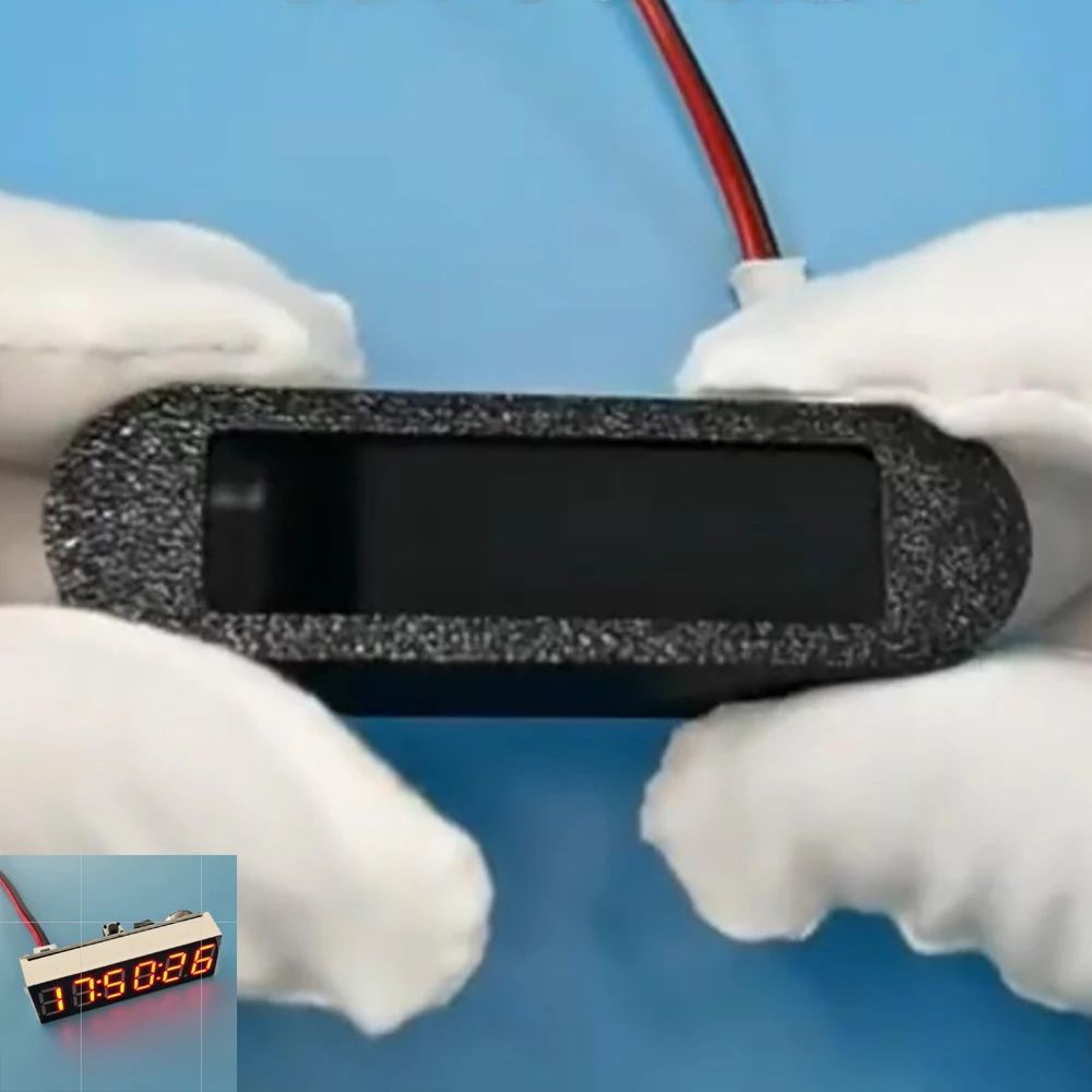 6 Digit LED Digital Clock Module  036 In Time  Seconds Display With Memory Adjustable Brightness Fo 7