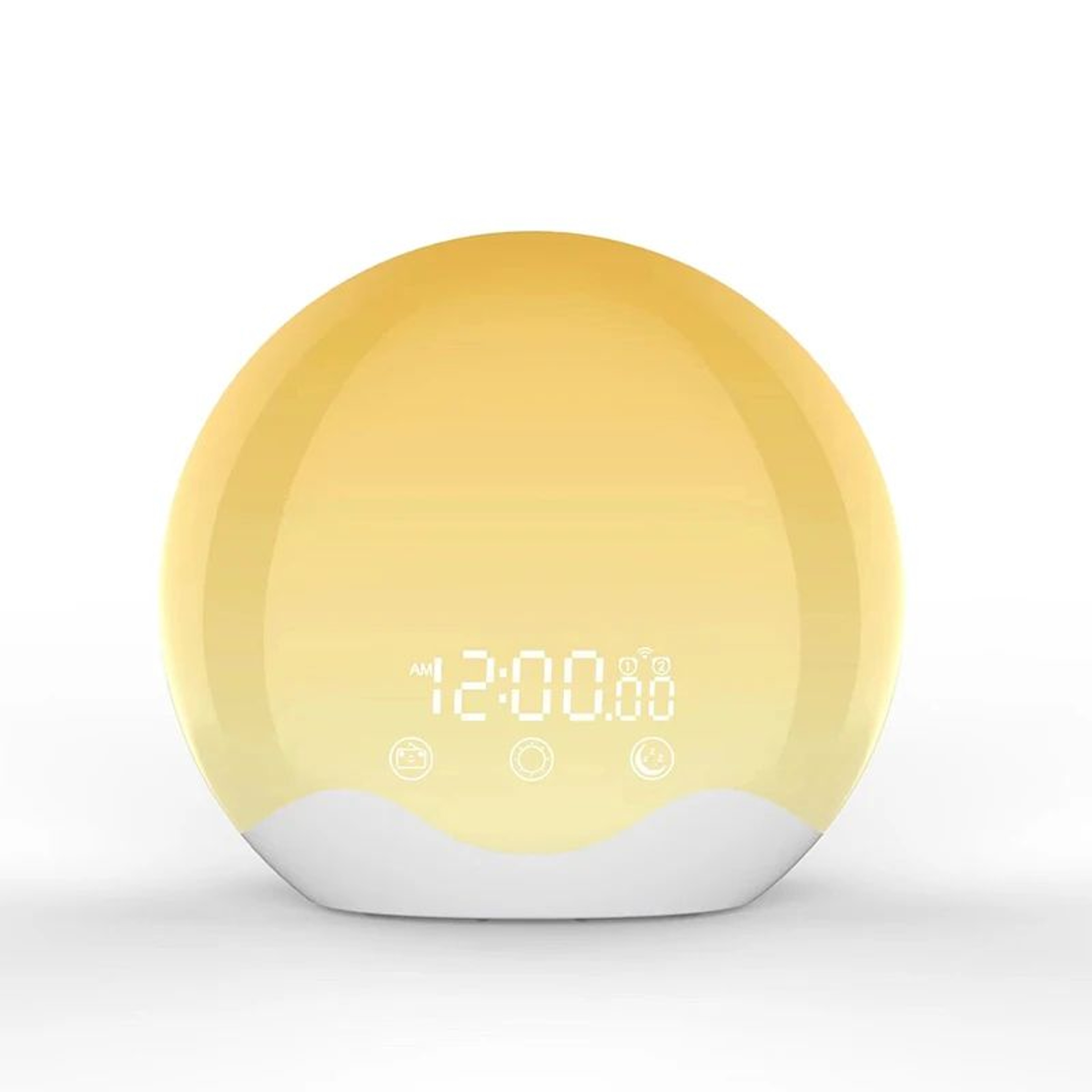 Sunrise Alarm Clock  Color Changing Wake Up Light With Sleep Sounds Night Light FM Radio  Digital D 0