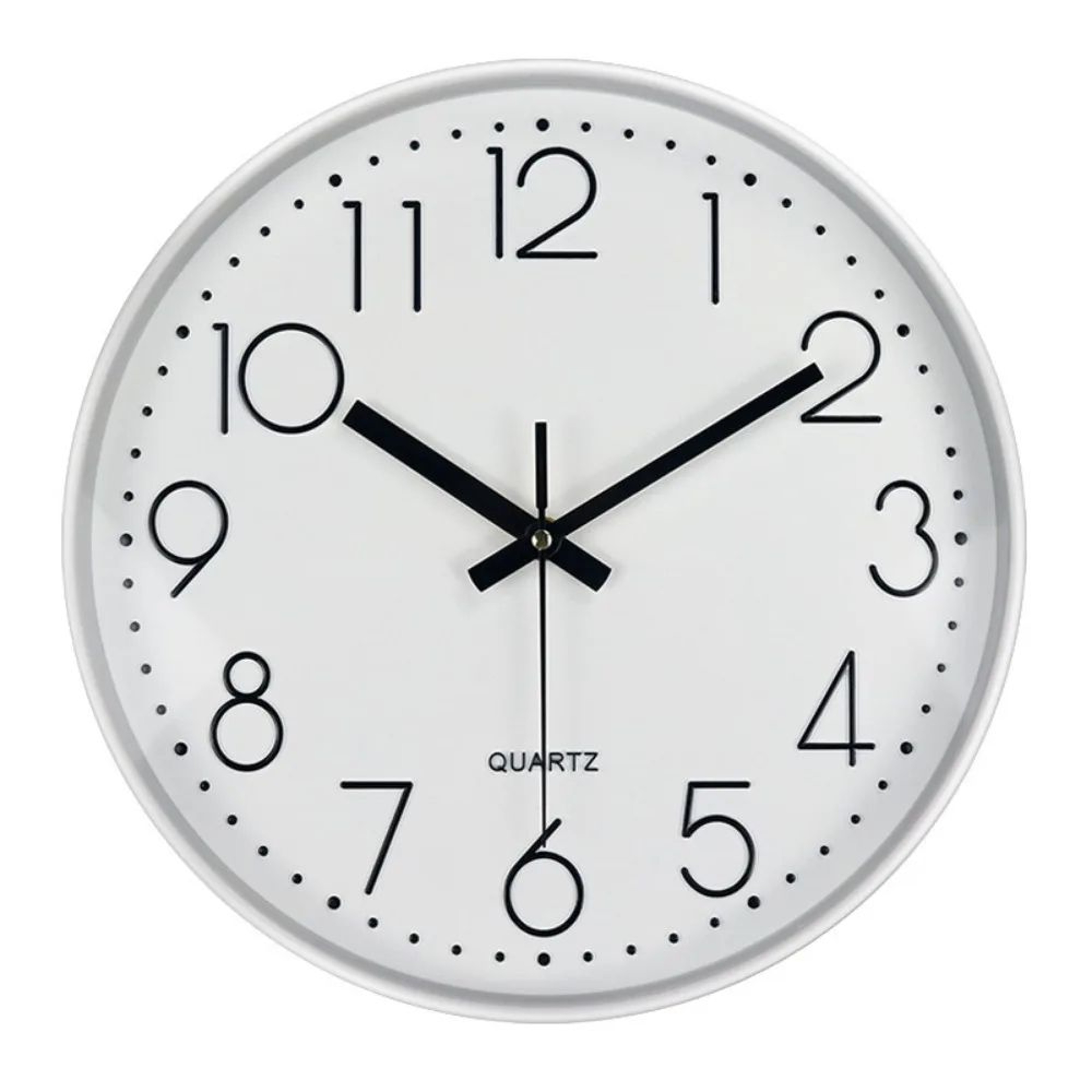 8 In Nordic Silent Wall Clock  NonTicking 3D Number Modern Decorative Clock For Living Room Bedroom 6