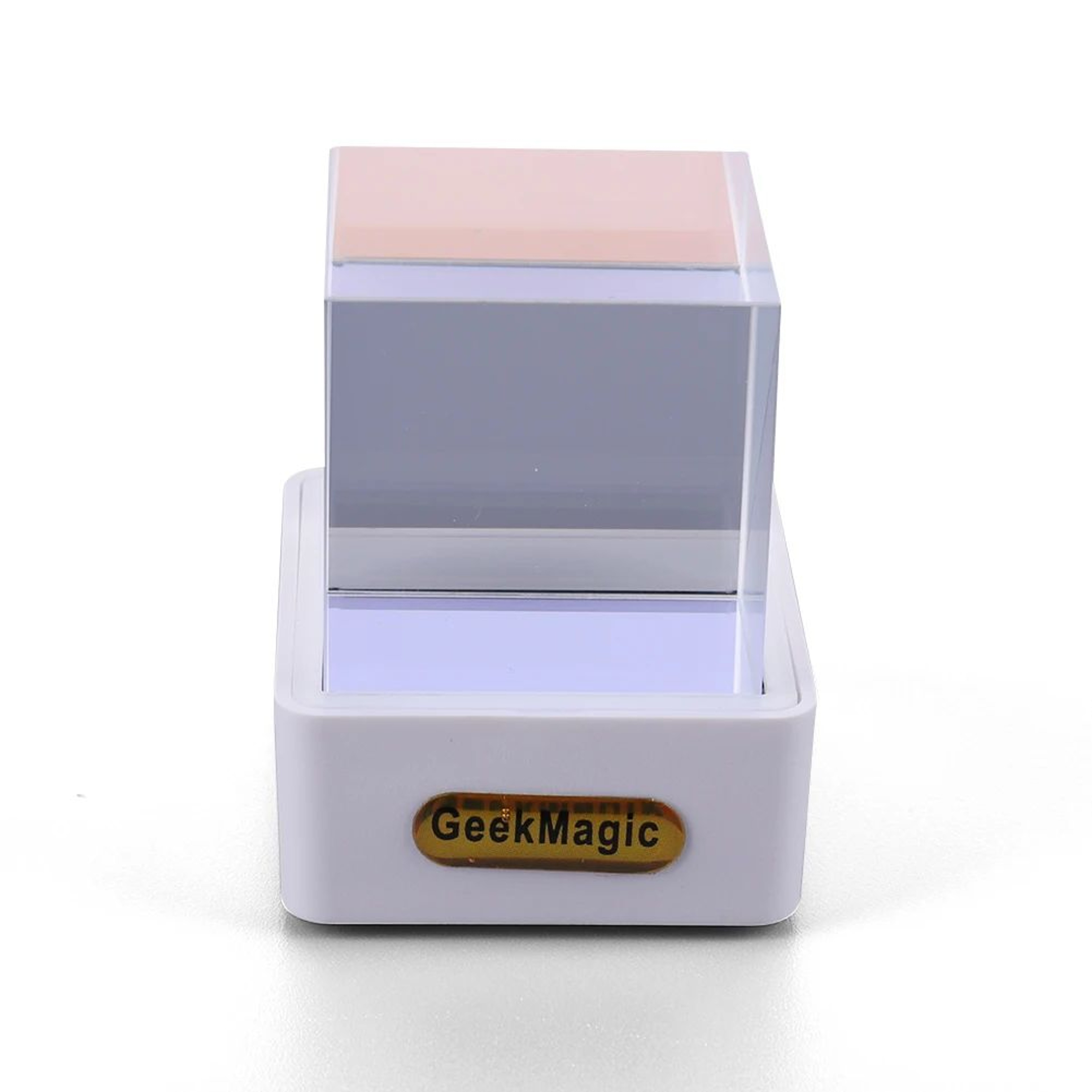 GeekMagic GIFTV Crystal Cube Smart Display  Mini Digital Clock With Weather Holographic GIF Animati 7