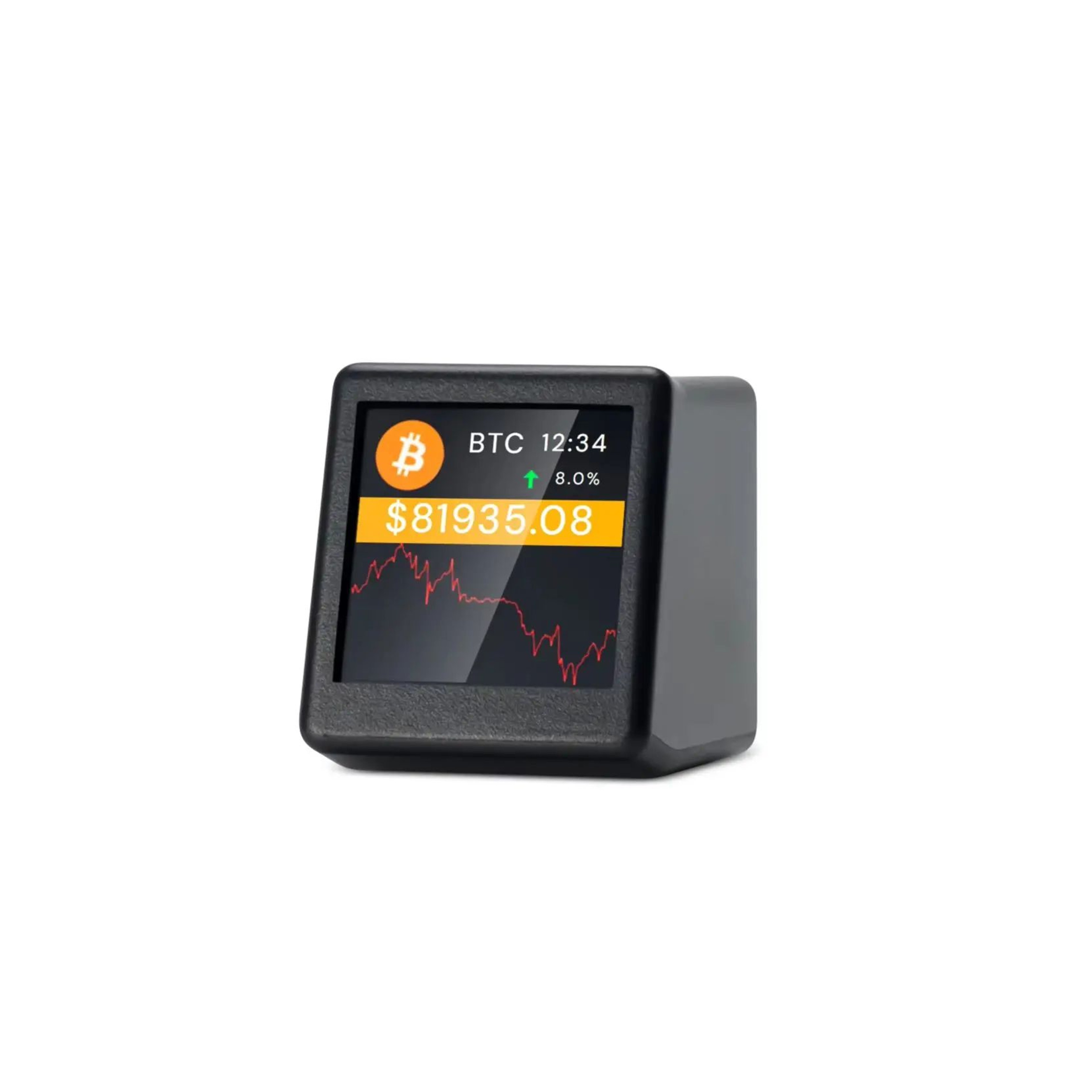 Real Time Crypto Price Display  300 Coin WiFi Bitcoin Tracker With 7Day Chart For Desktop Trading   5