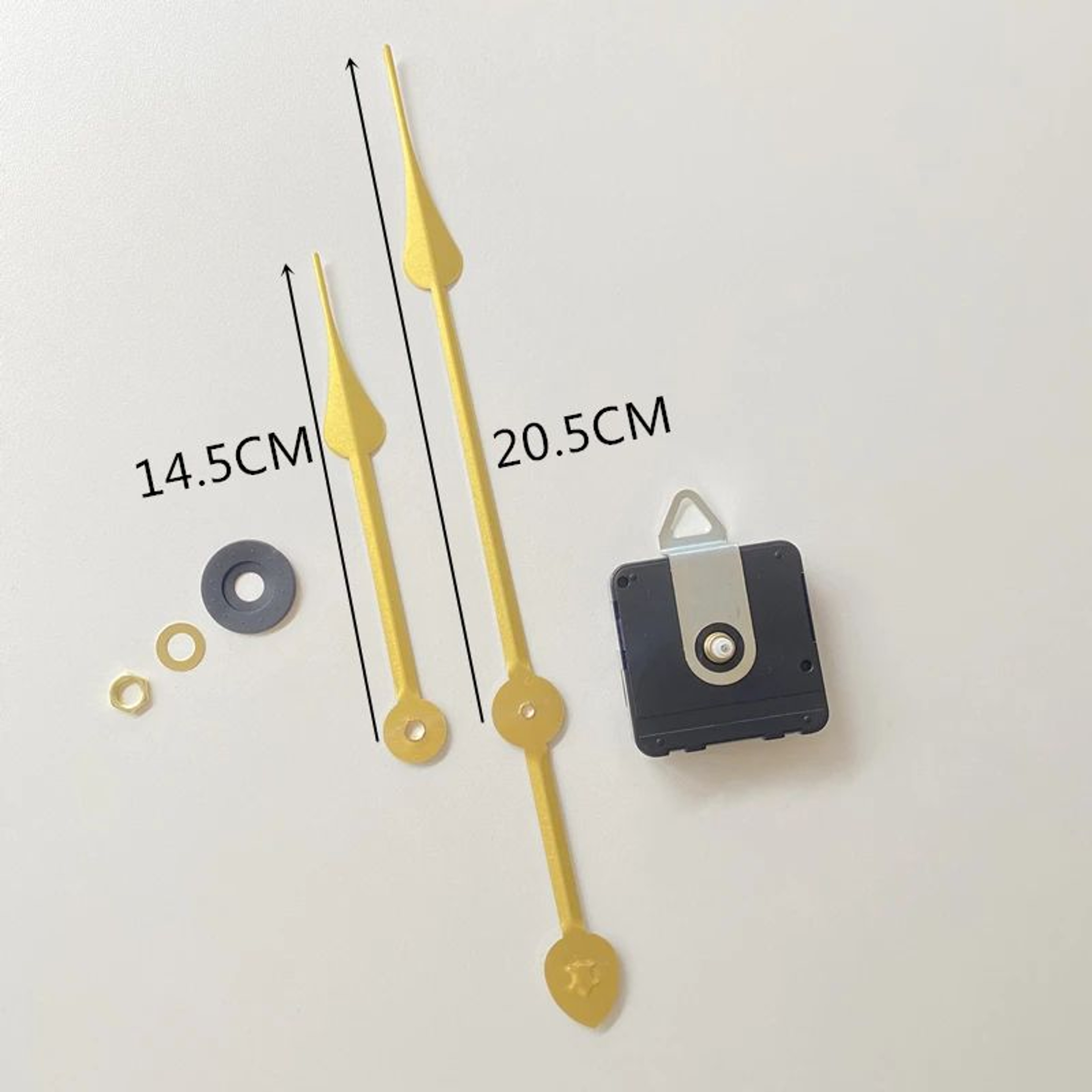DIY Large Wall Clock Quartz Movement  High Torque Long Hands Replacement Clock Mechanism Kit For 19 12