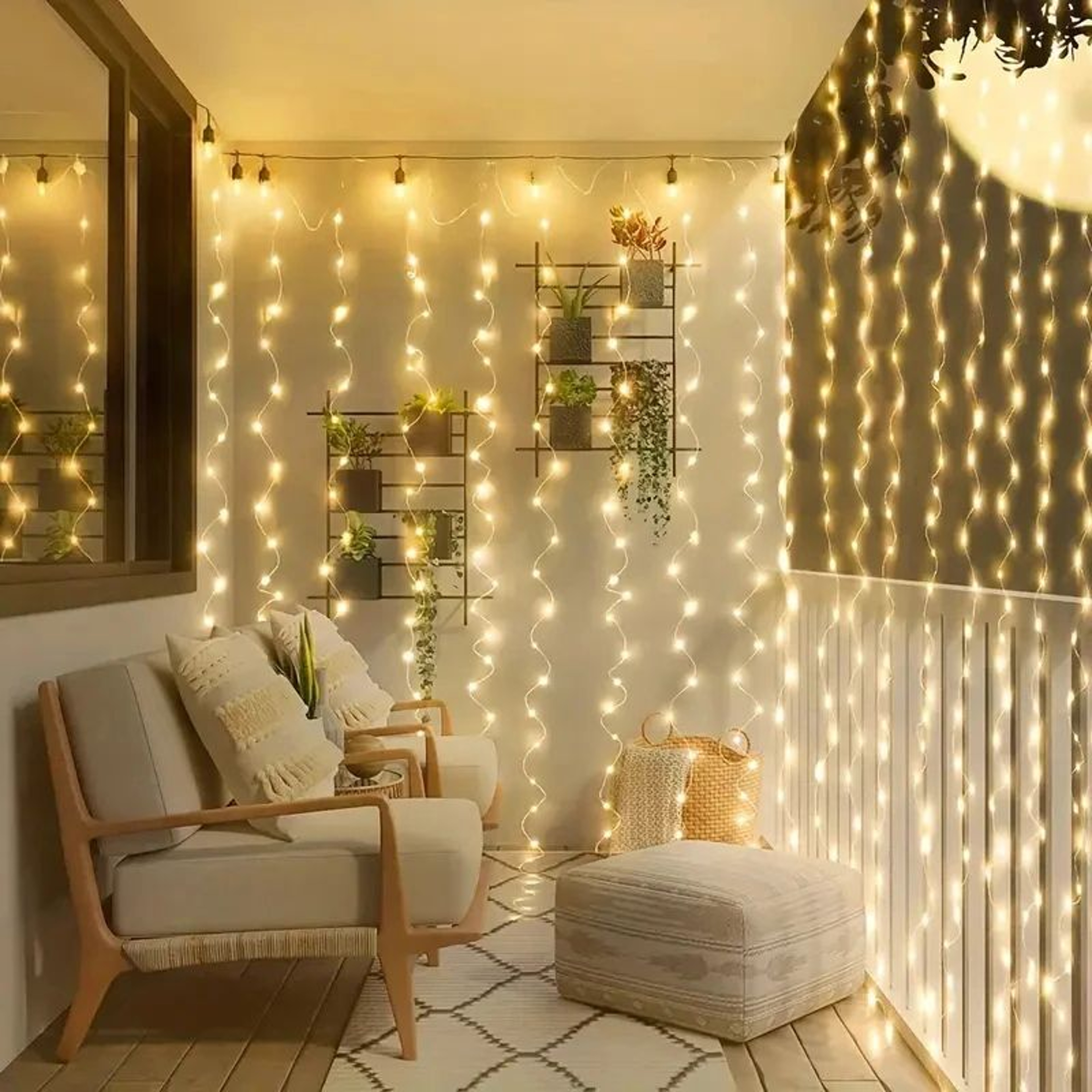 Valentines Day USB Curtain LED String Lights  Remote Control Fairy Garland For Romantic Bedroom  Ho 1
