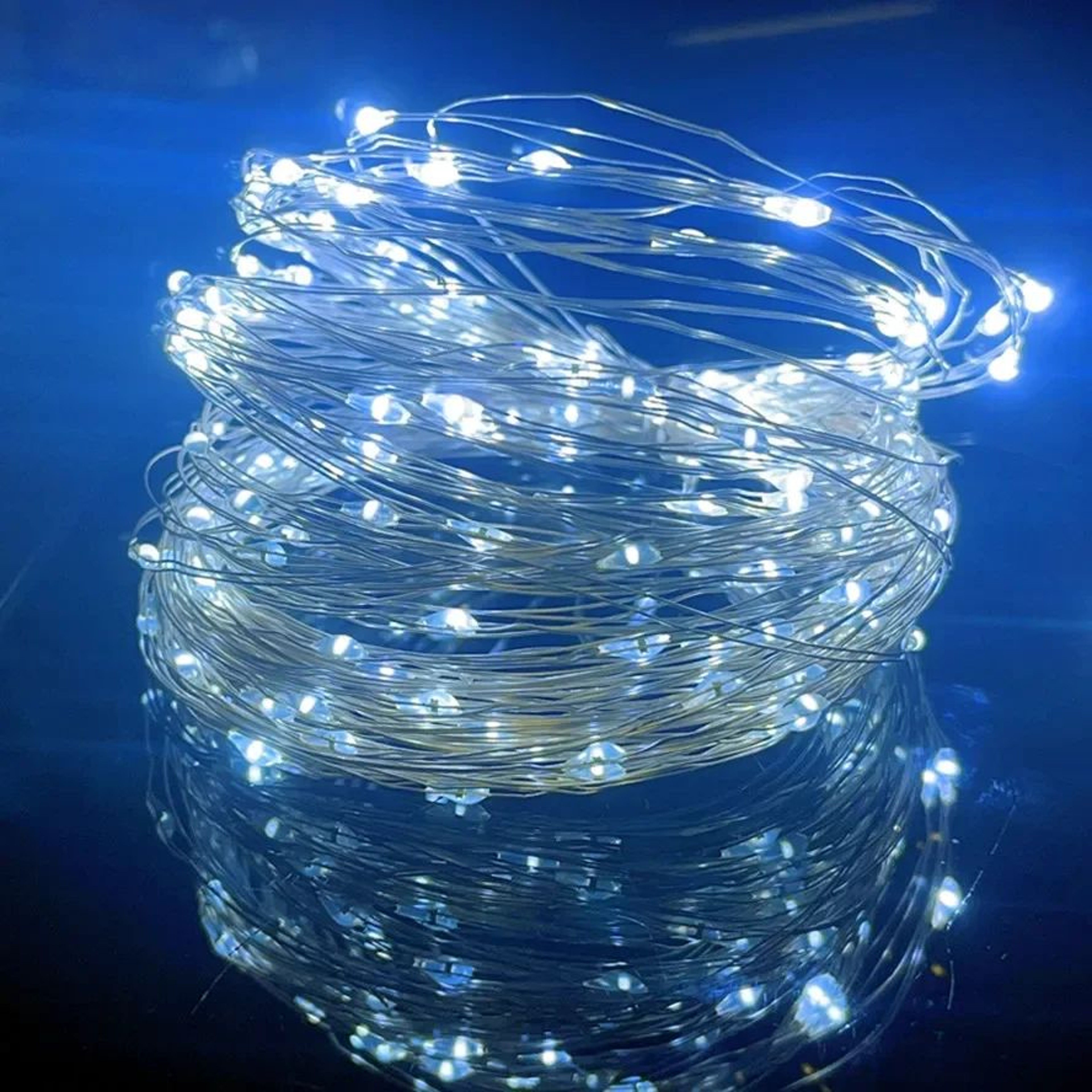 5M LED Copper Wire Fairy String Lights  Waterproof Battery Operated Decorative Lights For Wedding P 10