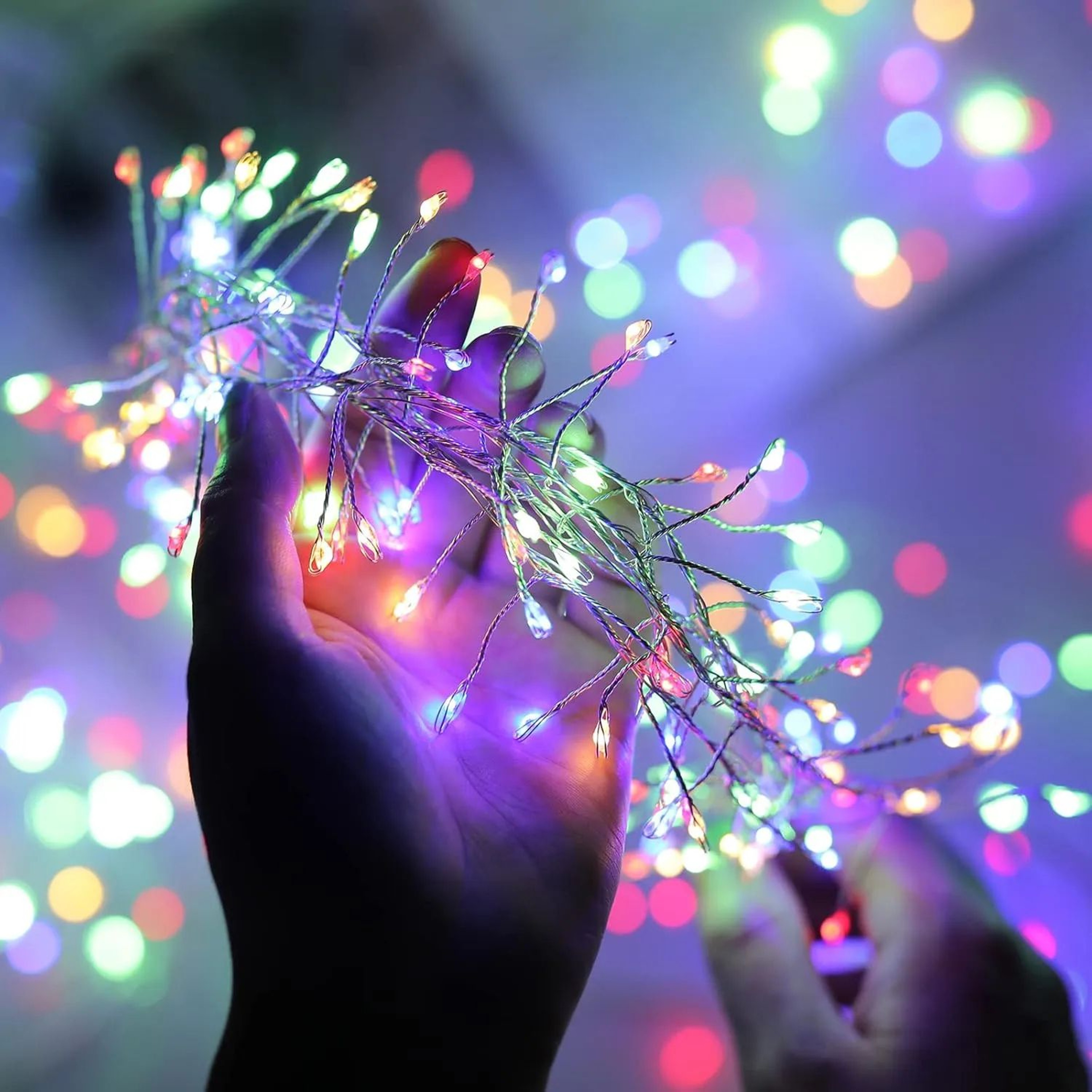 USB LED Firecracker String Lights  98197295 Ft Remote Fairy Garland Lights For Wedding Christmas Ga 2