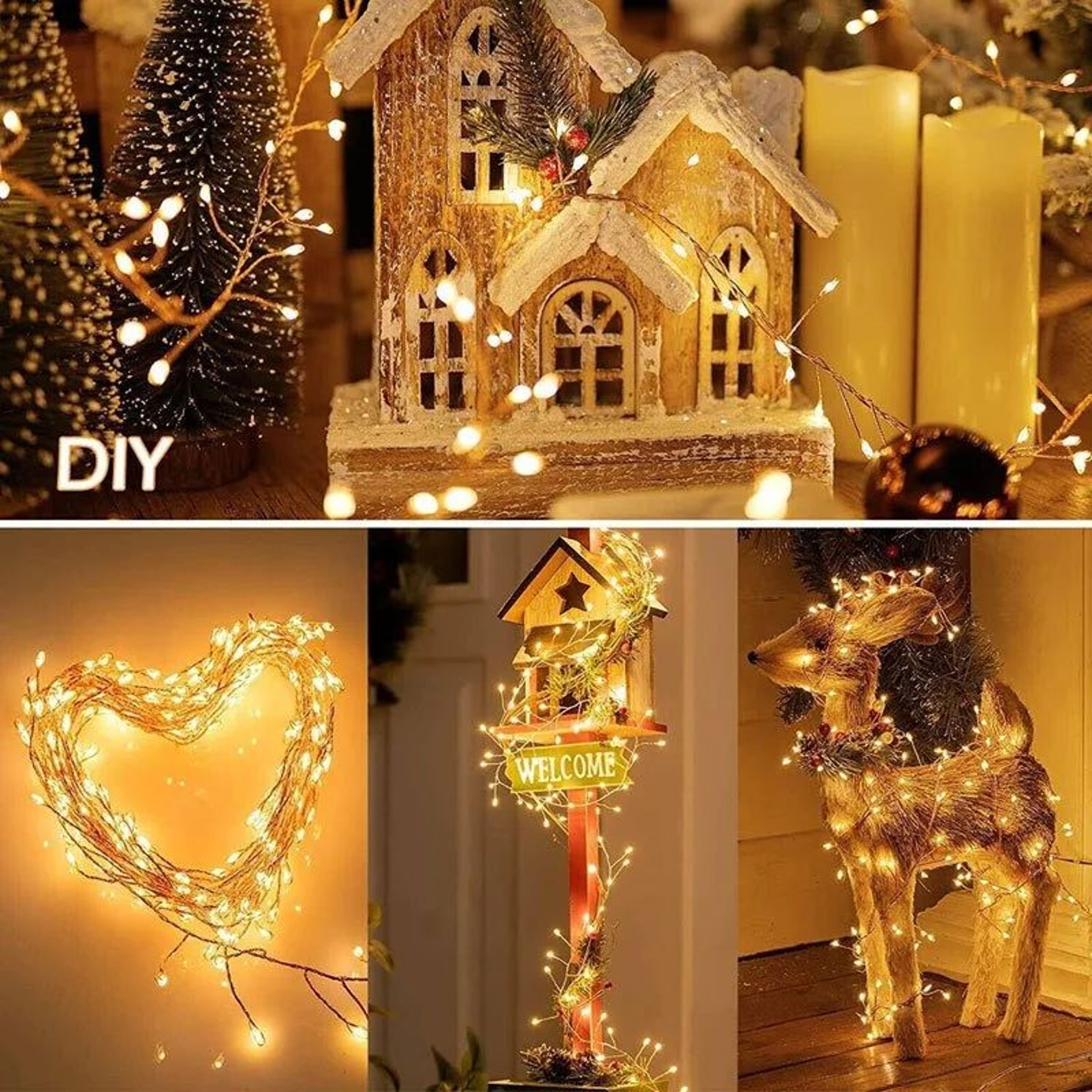 USB LED Firecracker String Lights  98197295 Ft Remote Fairy Garland Lights For Wedding Christmas Ga 5
