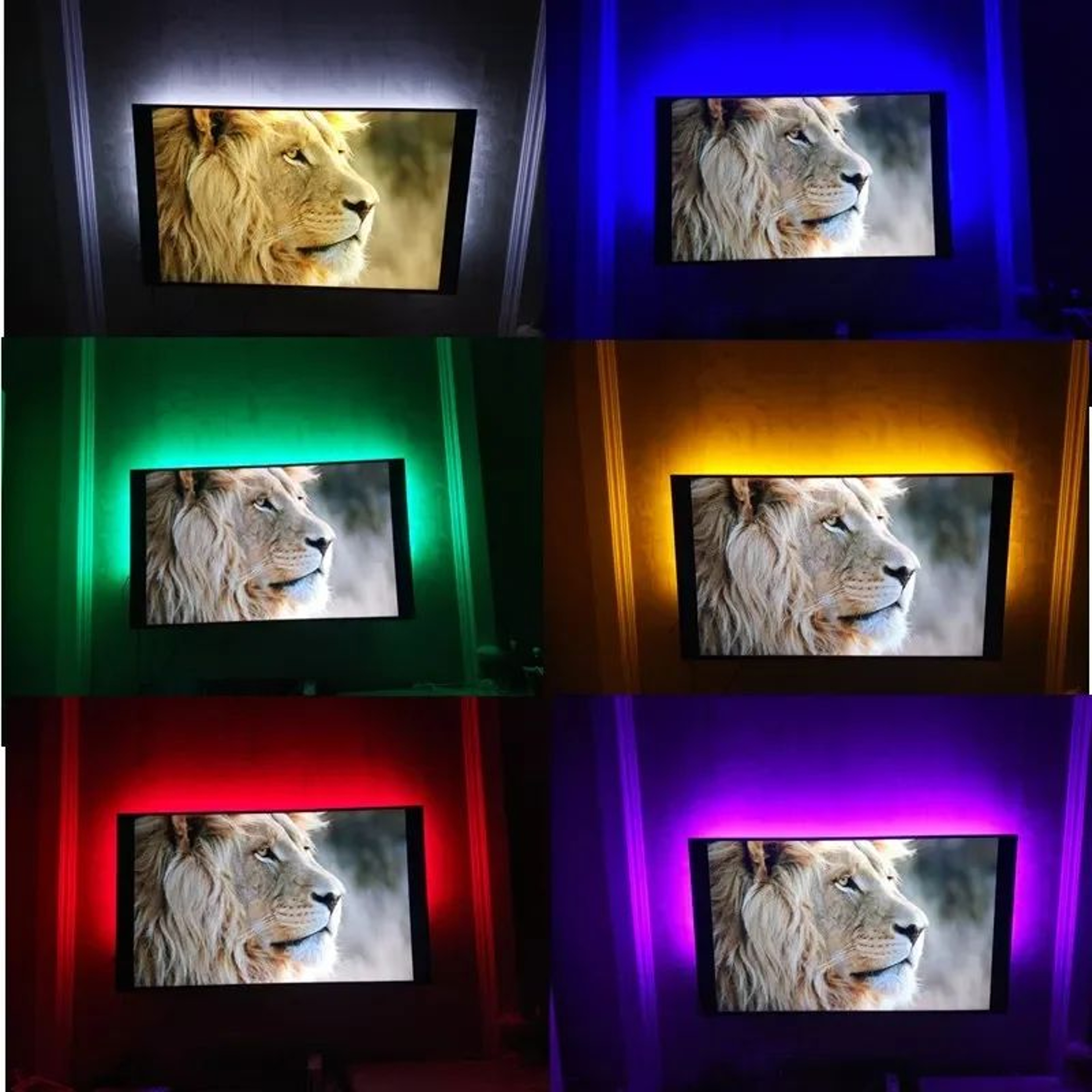 5V USB LED Strip Lights  Flexible Warm White Waterproof Tape For TV Desk Shelf Cabinet  Home Decor  1
