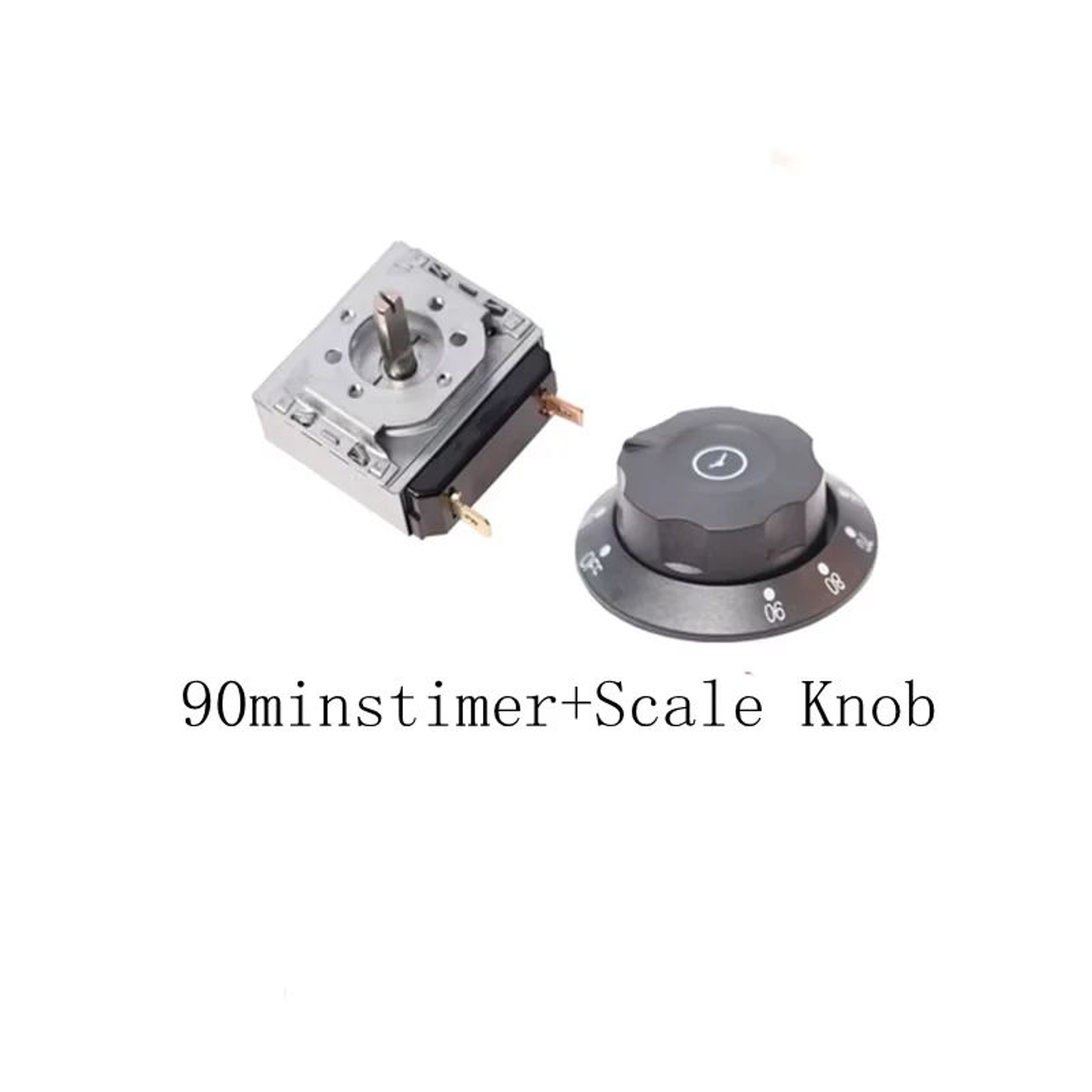 Mechanical Oven Timer Switch – 60/90/120Min Bell Reminder Knob 16A 250V for Stove Rice Steamer & Disinfection Cabinet – view 15