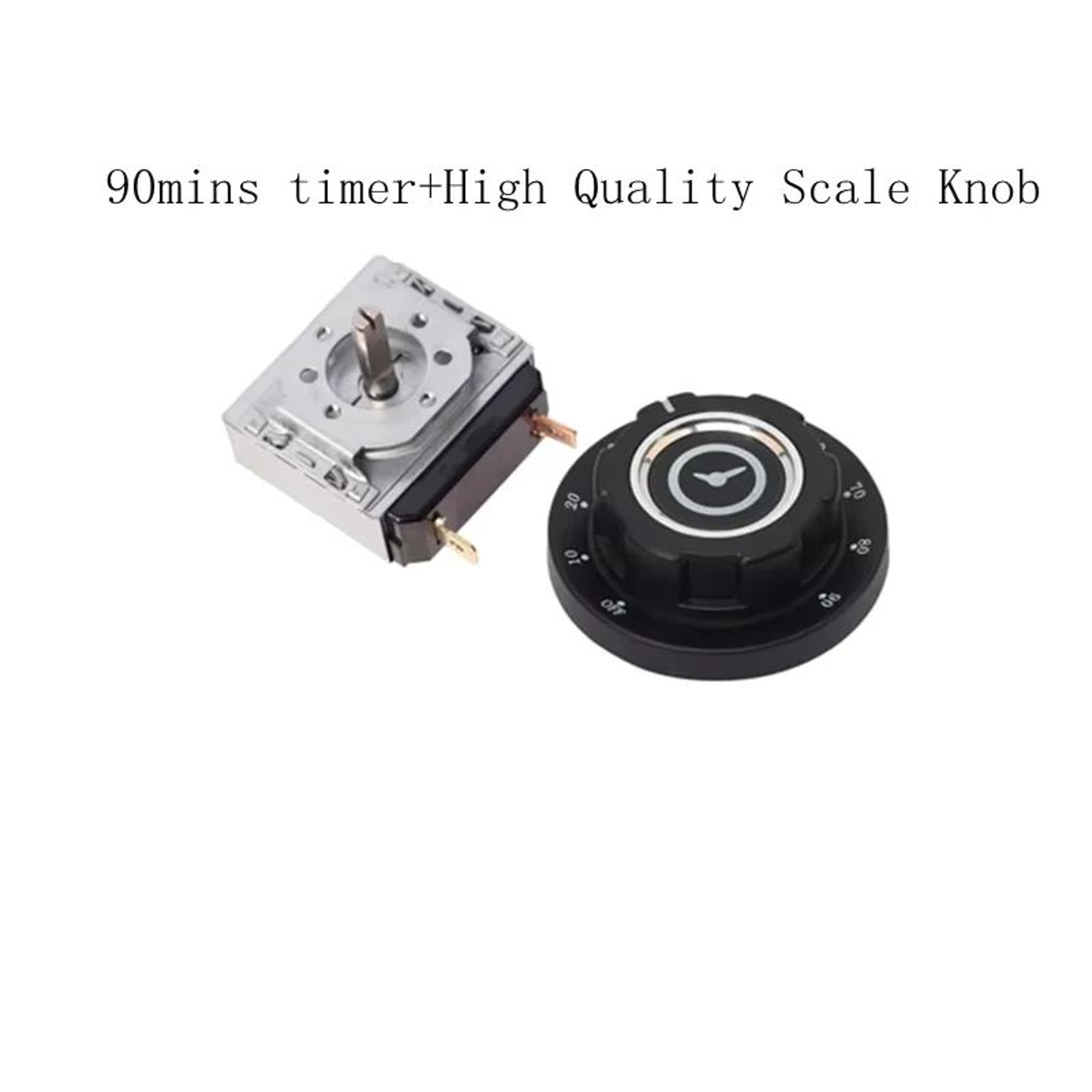 Mechanical Oven Timer Switch – 60/90/120Min Bell Reminder Knob 16A 250V for Stove Rice Steamer & Disinfection Cabinet – view 19