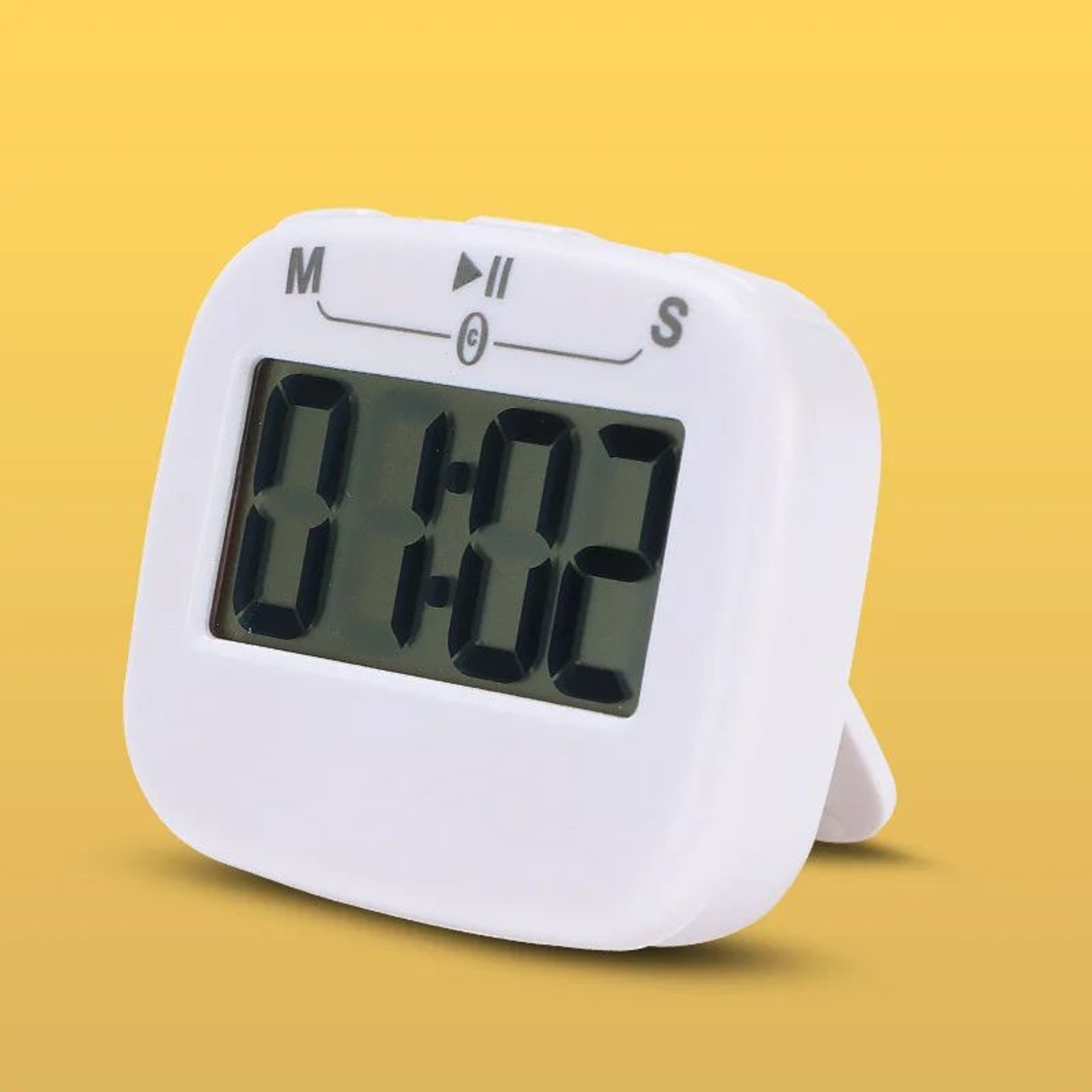 Magnetic Digital Timer  LCD Countdown Clock With Magnetic Back Stand  Loud Alarm For Kitchen Gym St 8
