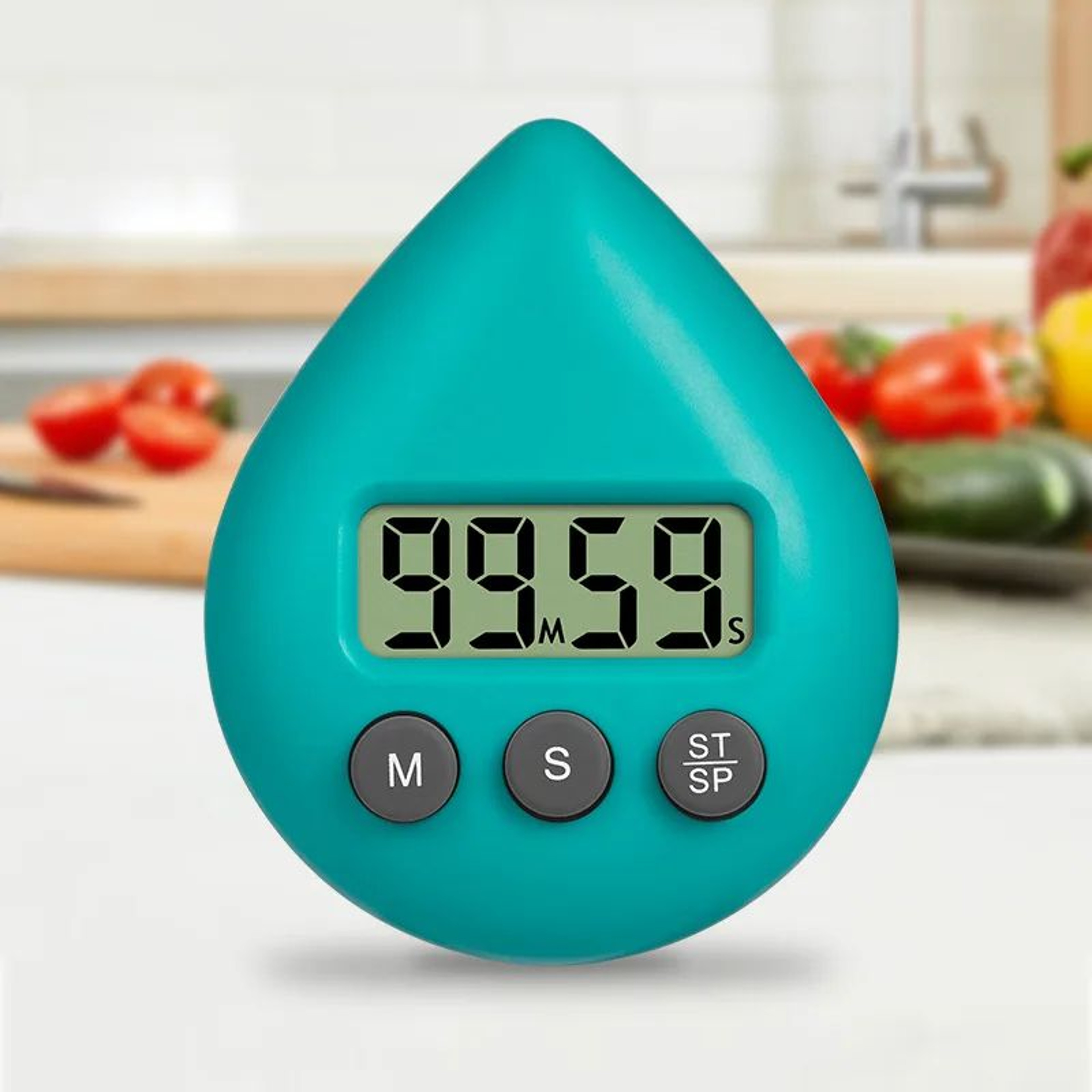 Creative Electronic Kitchen Timer  99Min Countdown Alarm With Magnetic Back For Cooking Meetings Ga 7