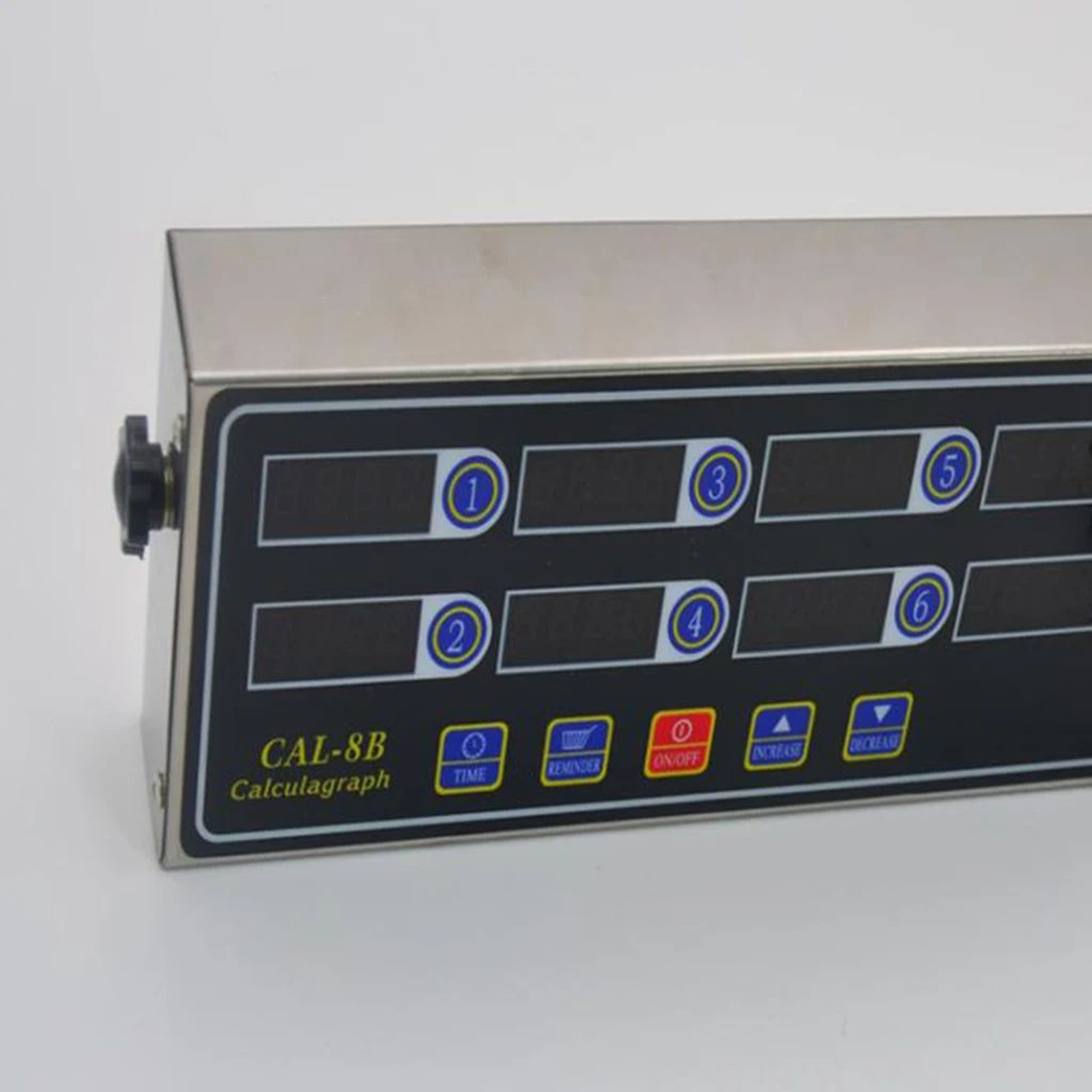 CAL8B 8 Channel Digital Kitchen Timer  Portable MultiMenu Calculagraph With Independent Touch Timin 5