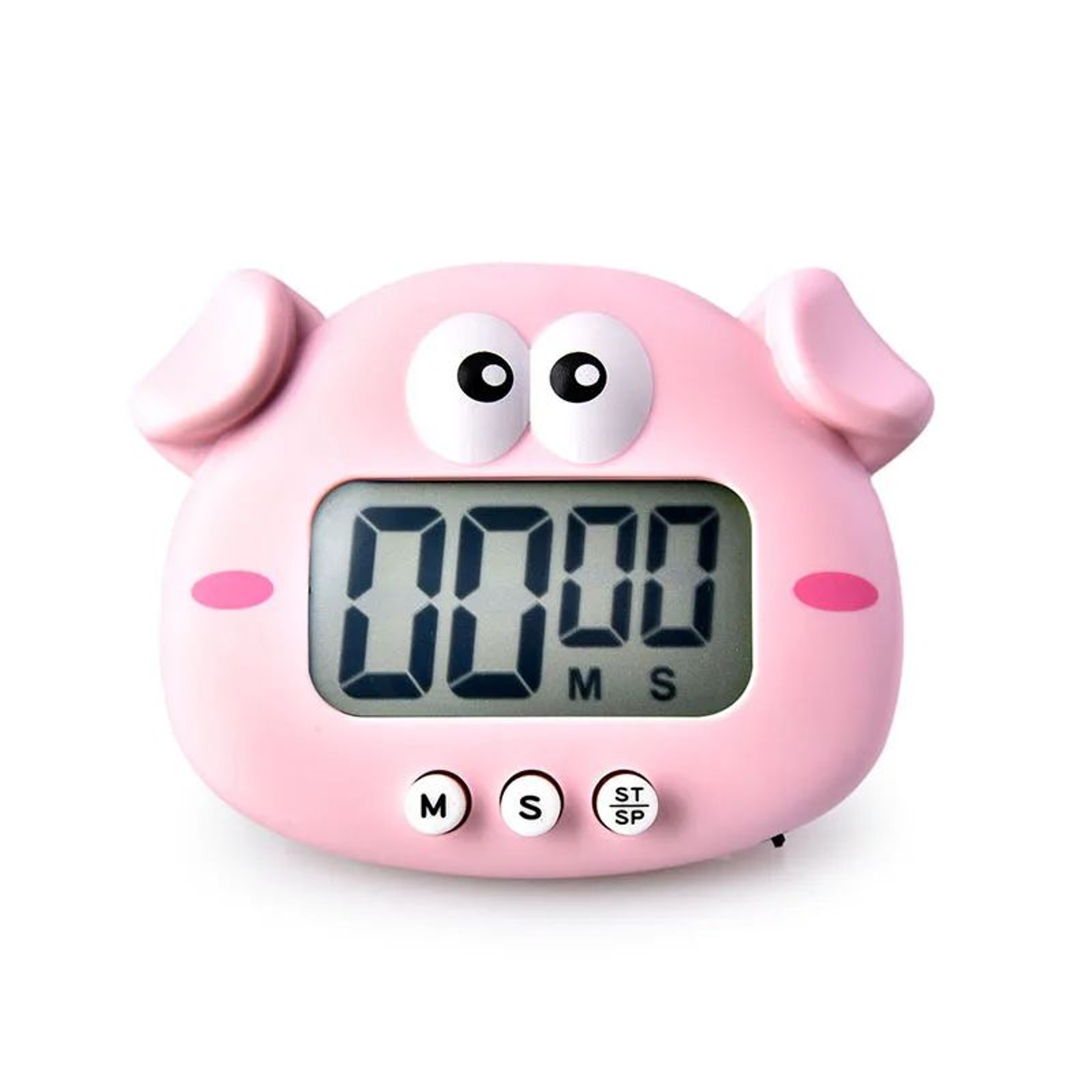 Cute Frog Digital Kitchen Timer  Magnetic 199 Minute Cooking Study Work Reminder With Stand For Hom 6