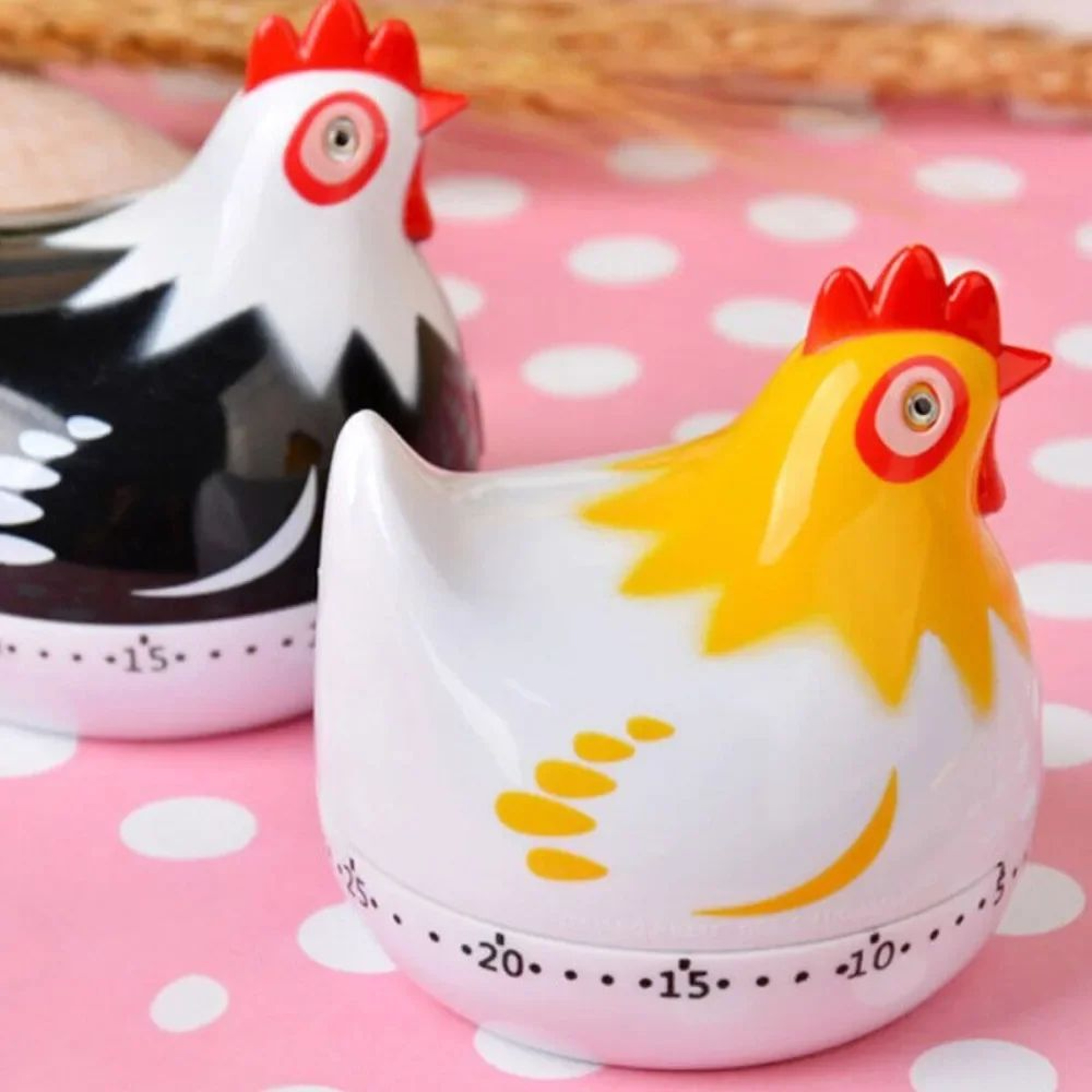 Cartoon Chicken Kitchen Timer  Cute Hen Countdown Clock For Cooking Coffee Baking Study  Home Decor 3