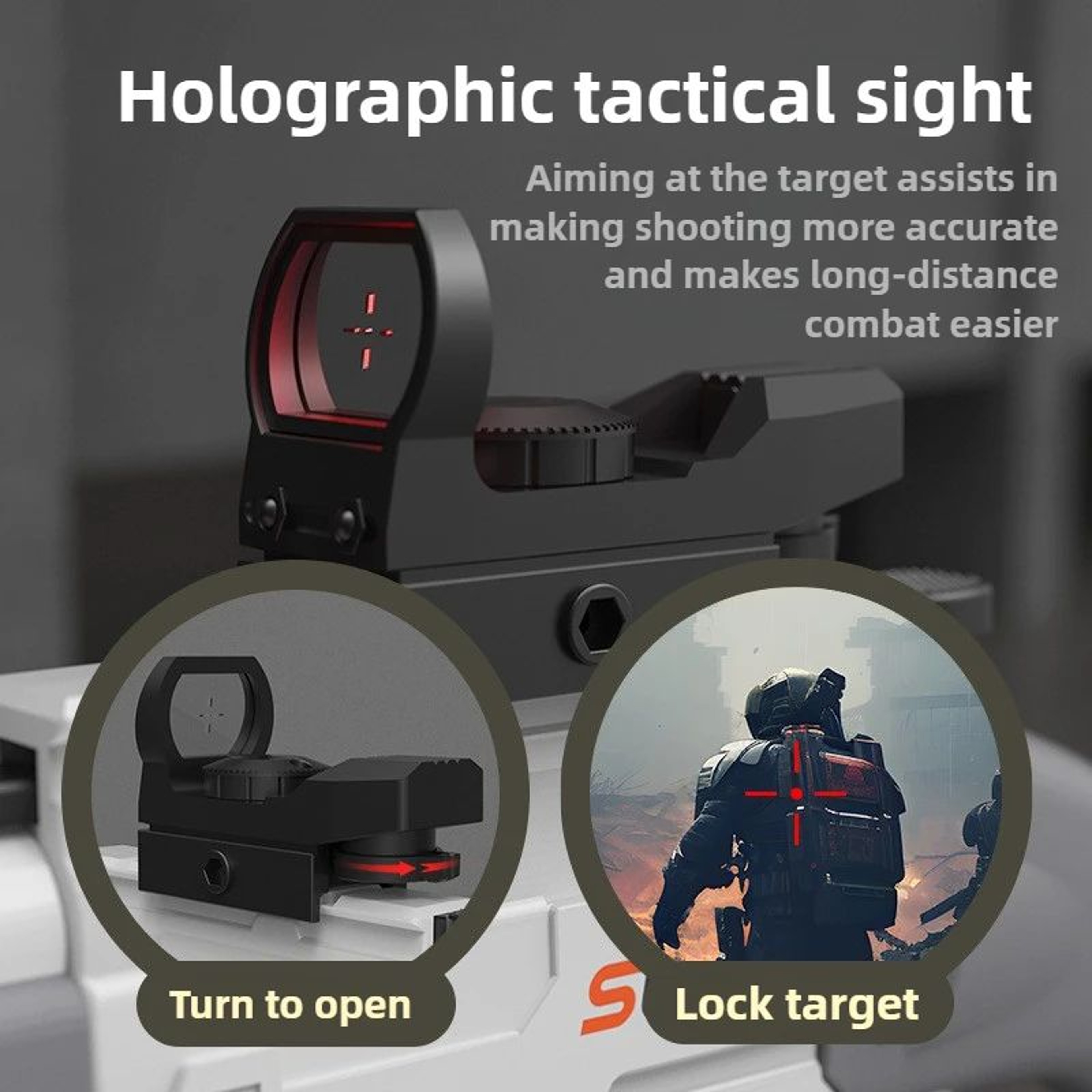 Double Barrel Toy Rifle  Manual Soft Bullet Launcher For Outdoor Target Games Role Play  Adult Gift 4