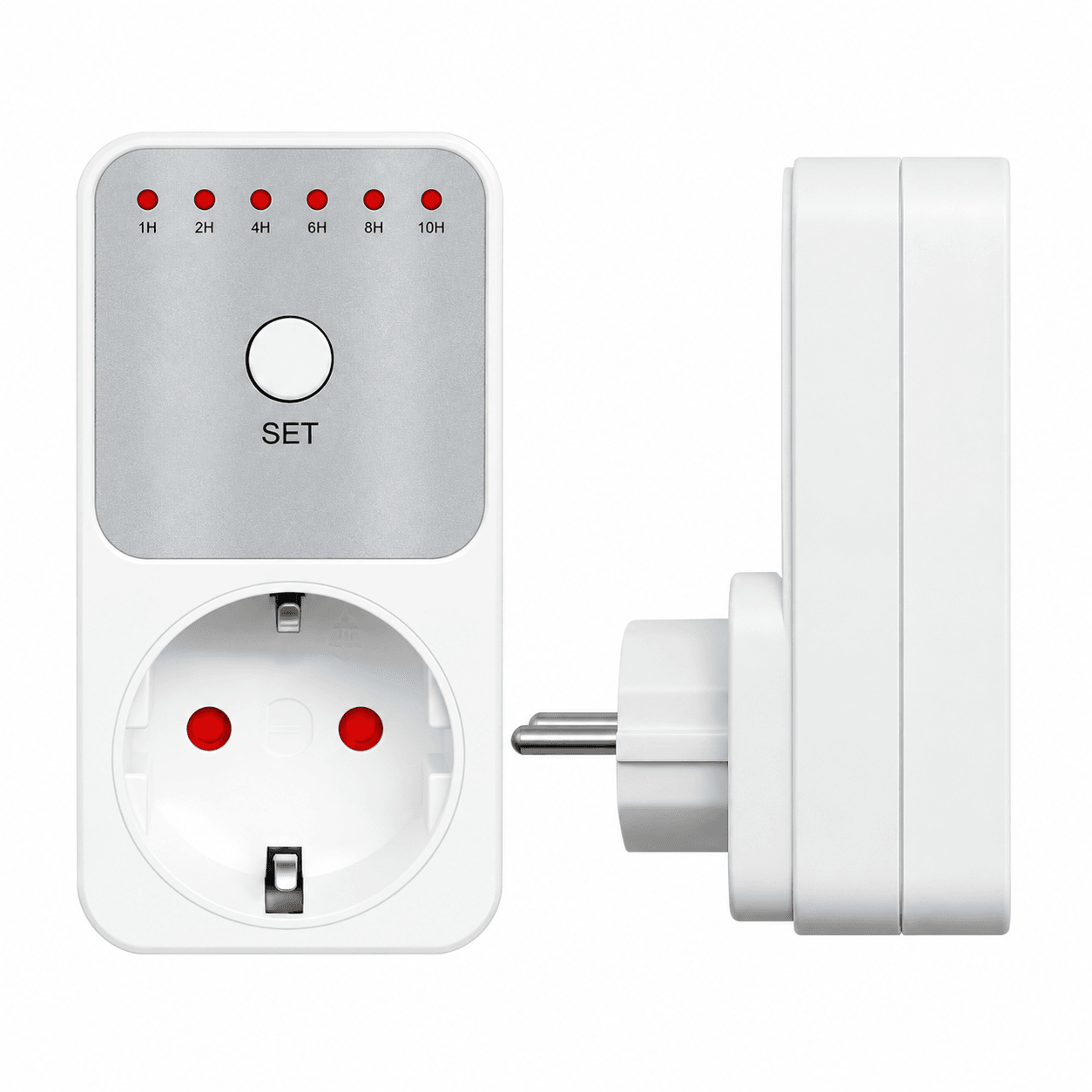 10Hr Countdown Timer Plug  Smart Electronic Power Control Socket With 6 Time Settings For Home Appl 0