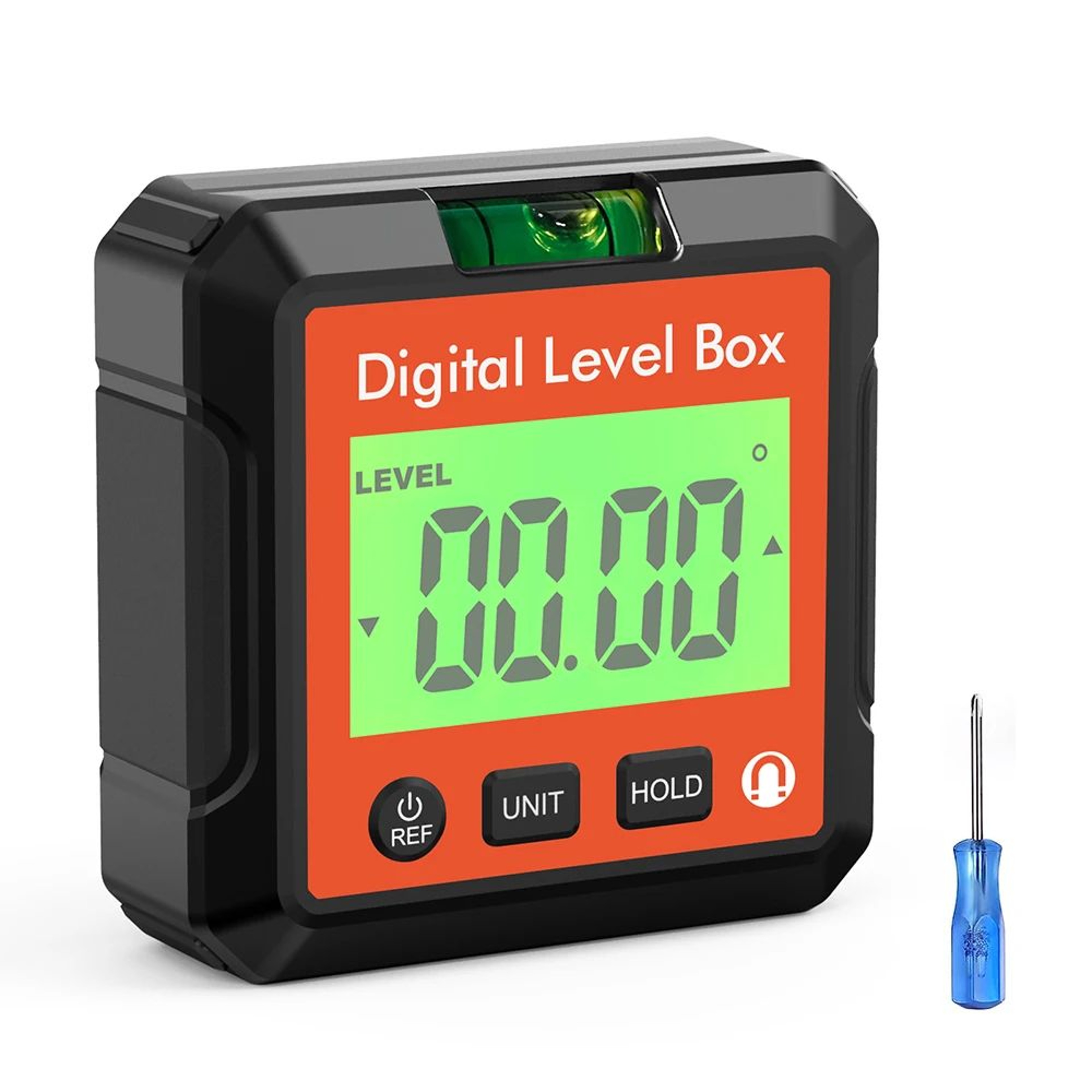 Digital Magnetic Angle Gauge  4 X 90 Inclinometer Protractor Level Box With Backlight For Woodworki 5