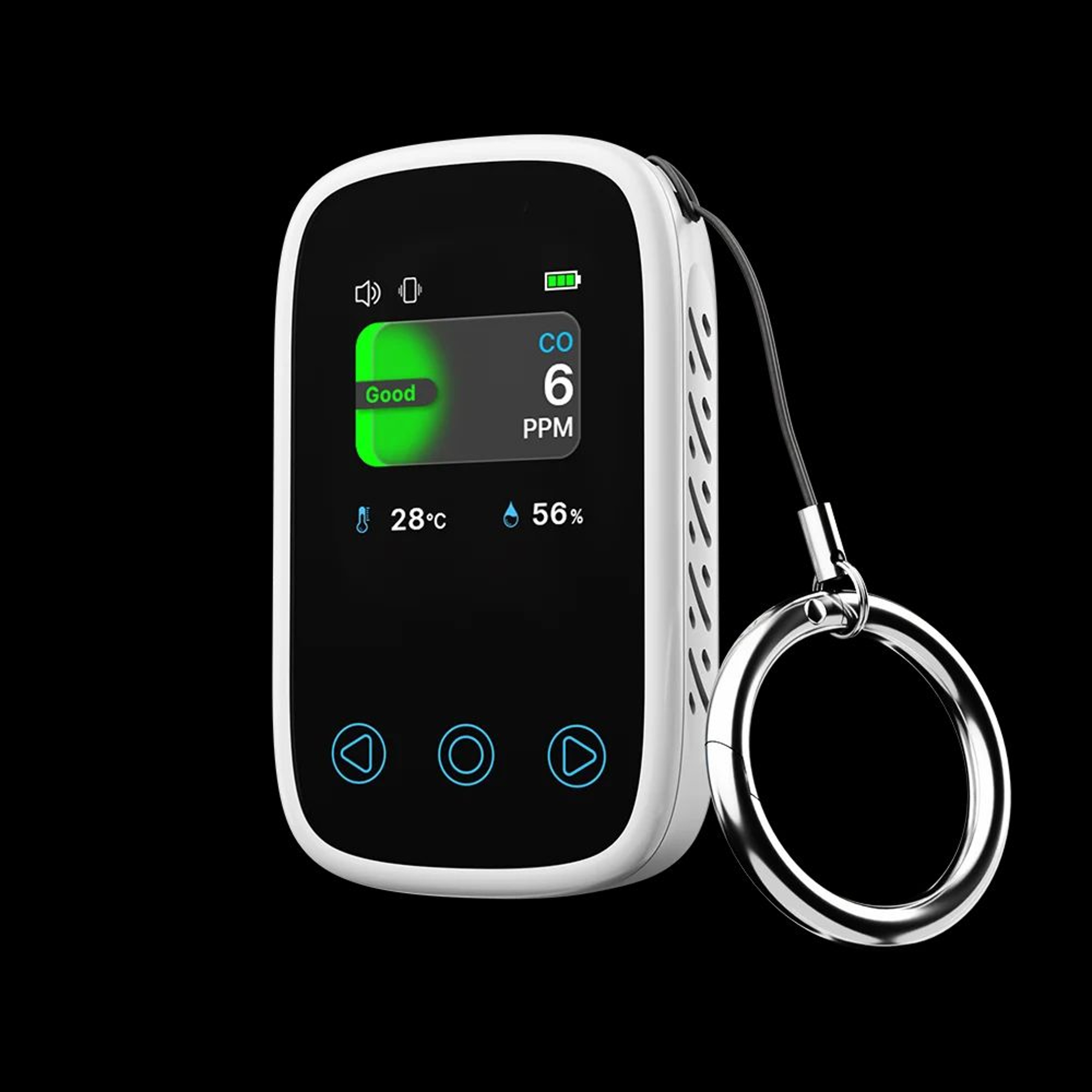 3in1 Air Quality Meter  NDIR CO2 Temperature Humidity Monitor With LCD Voice Vibration Alarm For Ho 6