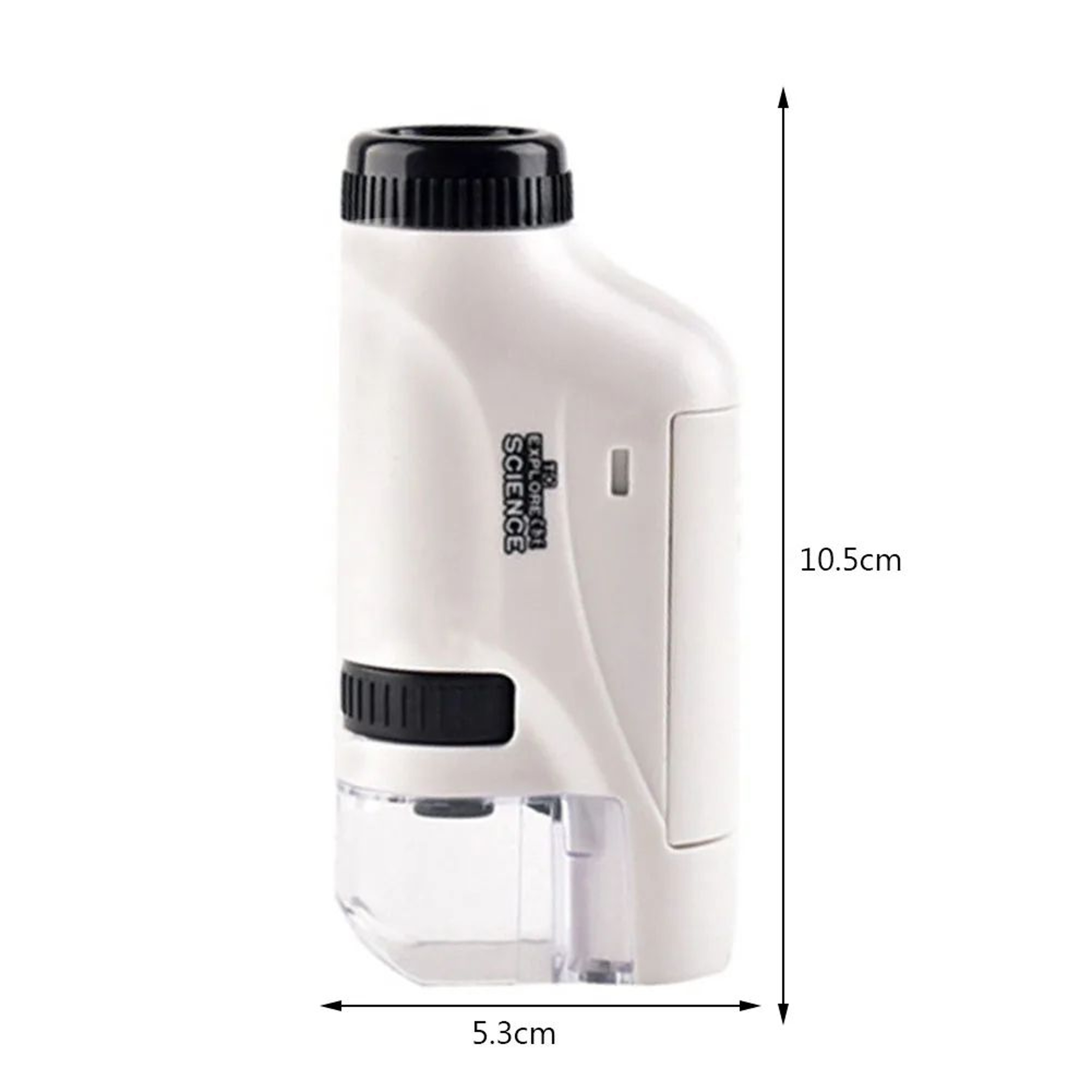 Kids Handheld Microscope Kit  60X120X Pocket Science Microscope With LED Light  Phone Viewing For S 5