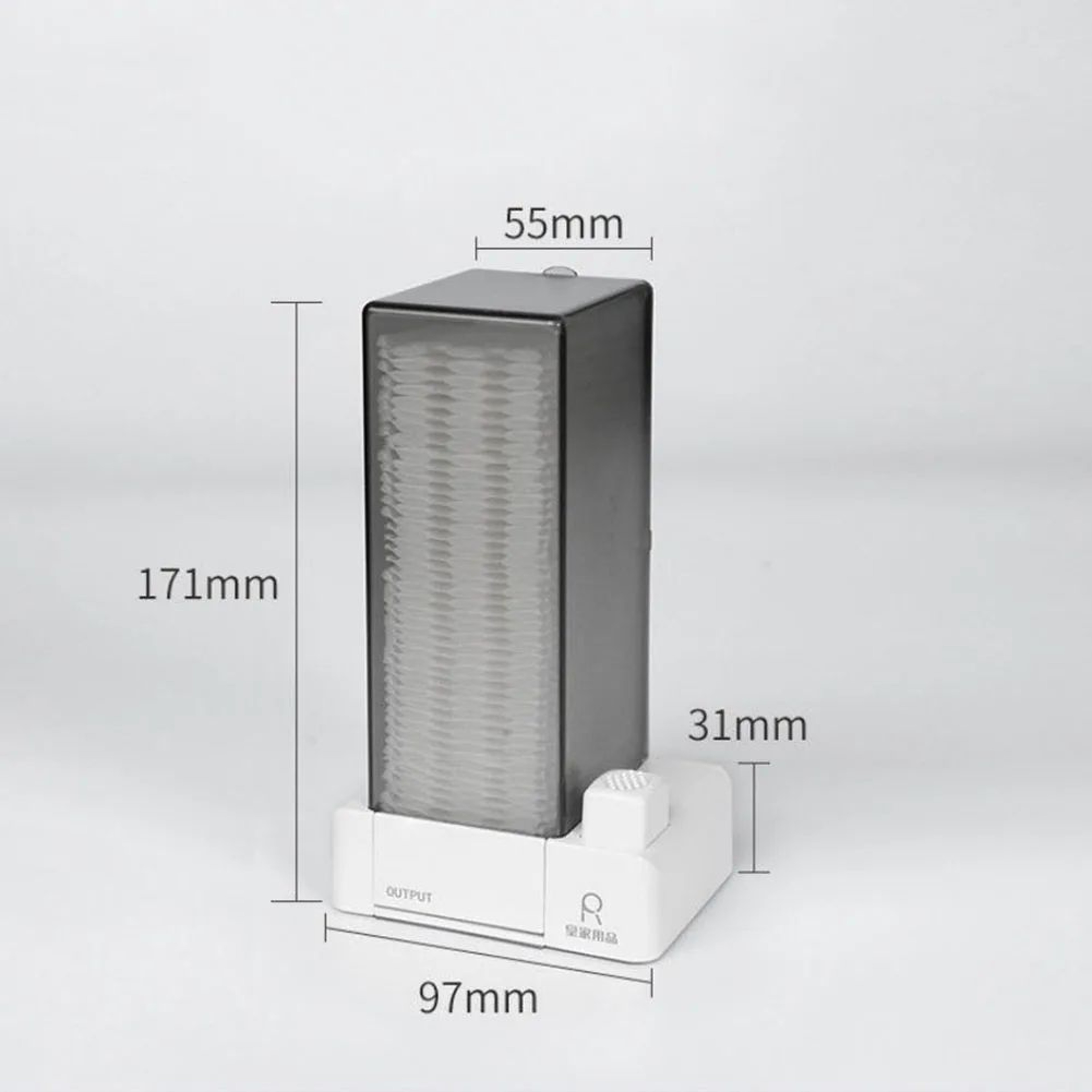 Wall Mount Cotton Pad Dispenser  Automatic PressOut Makeup Organizer For Cotton Squares Nail Wipes  5