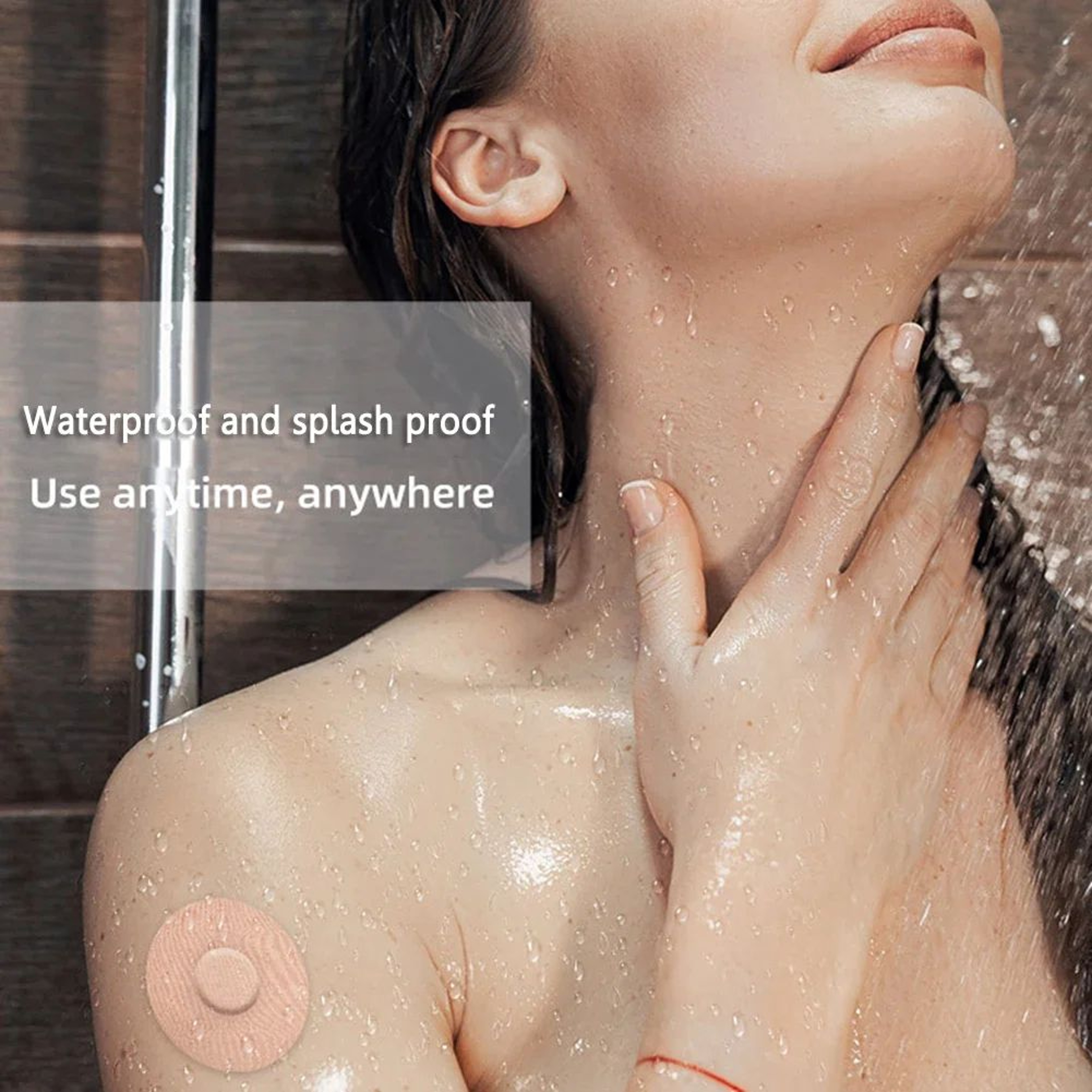 10pcs Waterproof Sensor Patches  Breathable Hypoallergenic Adhesive Overpatch Tape For Swimming Spo 3