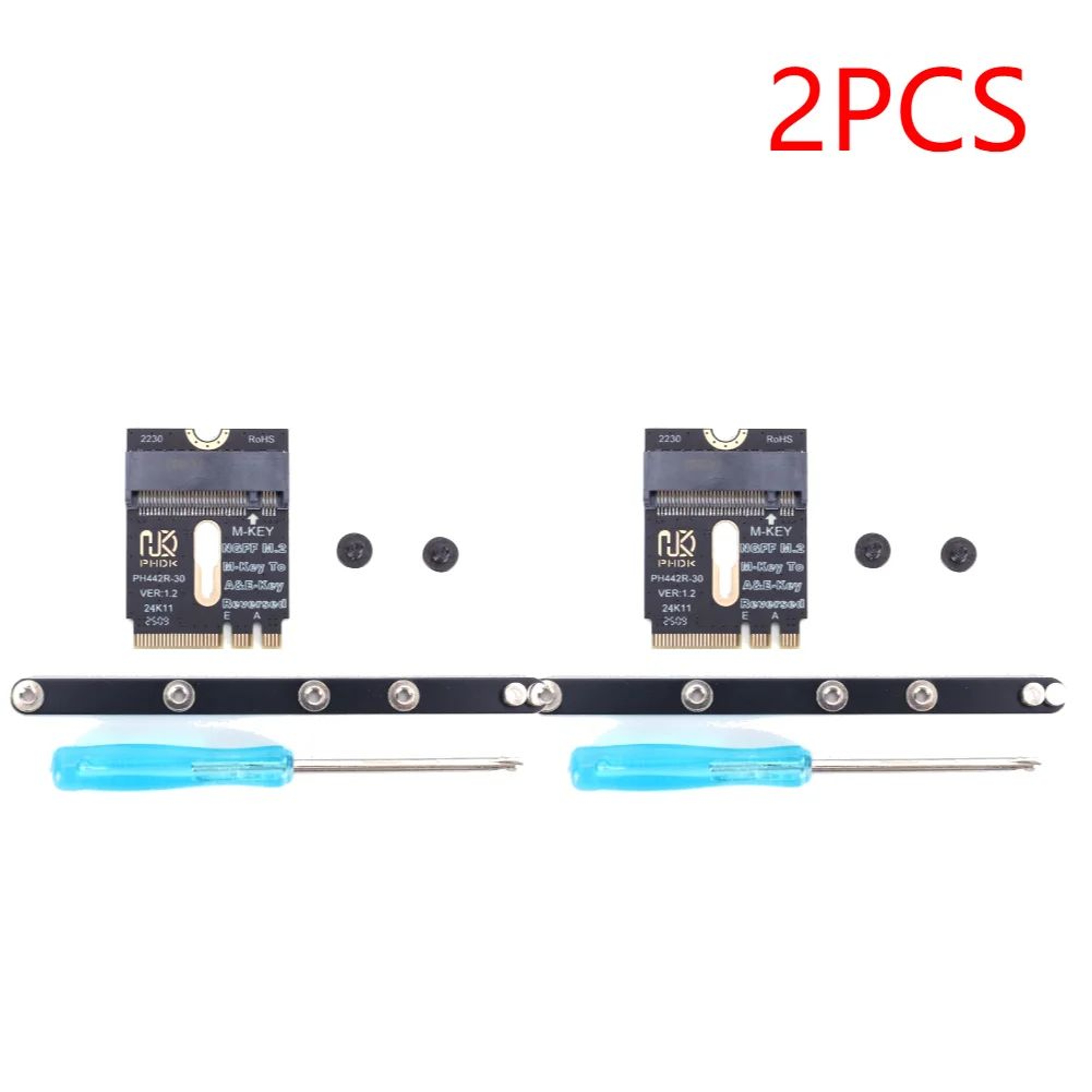 M2 AE To NVMe SSD Adapter  PCIe 40 MKey Extension For 2230 2242 2260 2280 SSD Windows Mac OS Linux  7