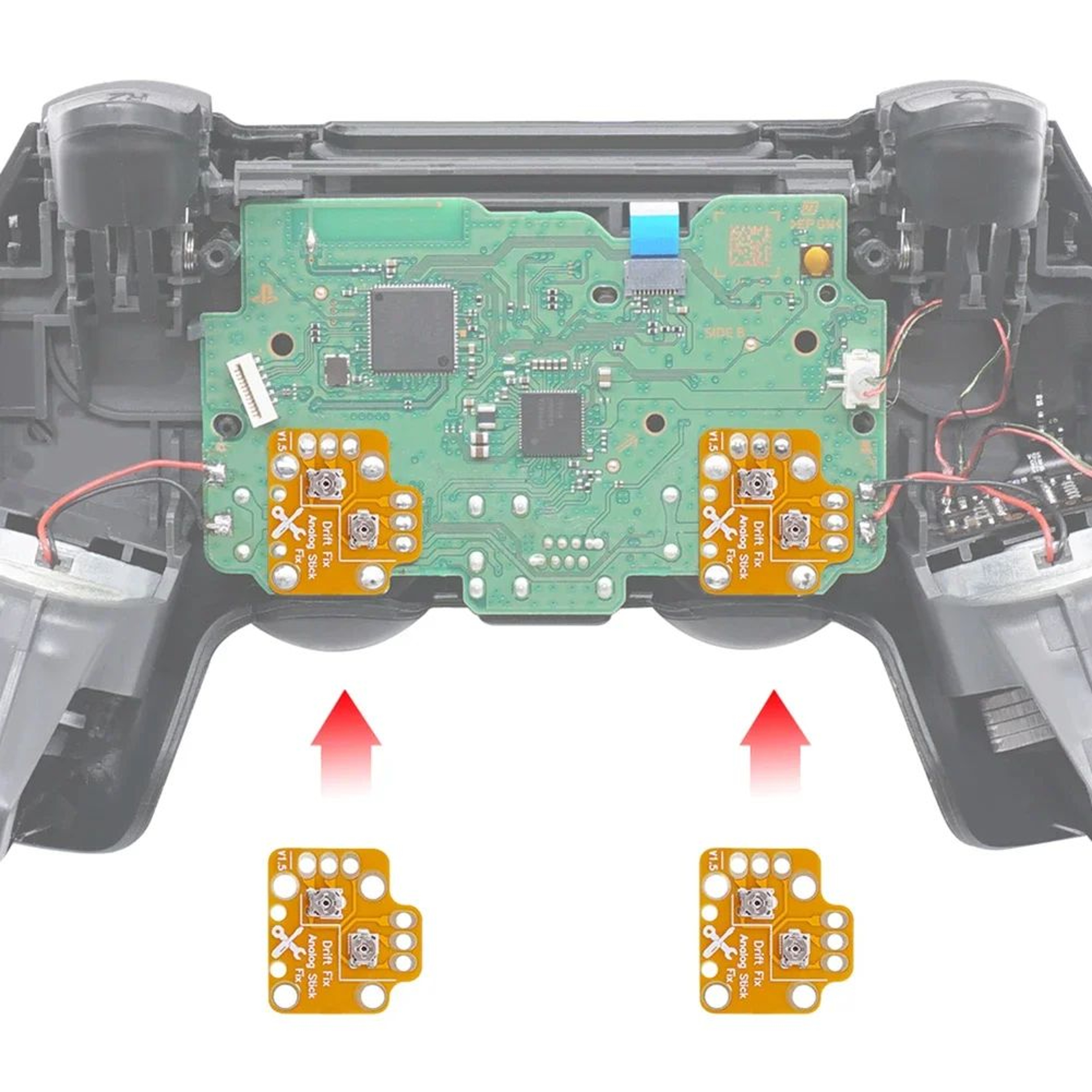 Universal Controller Joystick Drift Repair Board  Adjustable Analog Thumb Stick Fix Mod For PS4 PS5 4
