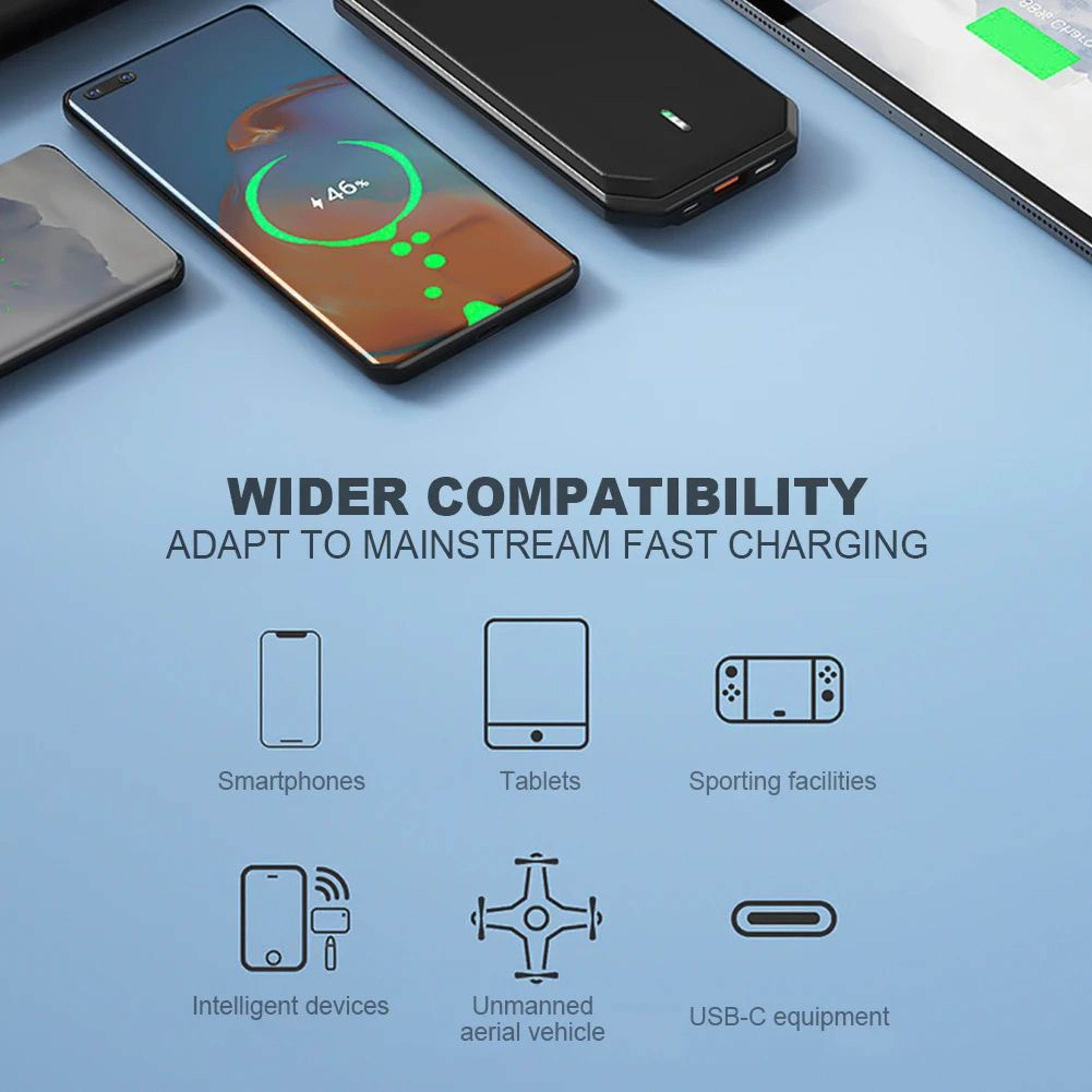 4in1 Retractable Car Charger  86W USBC  USB Fast Charging Adapter With 315 In Cables  Voltage Displ 4