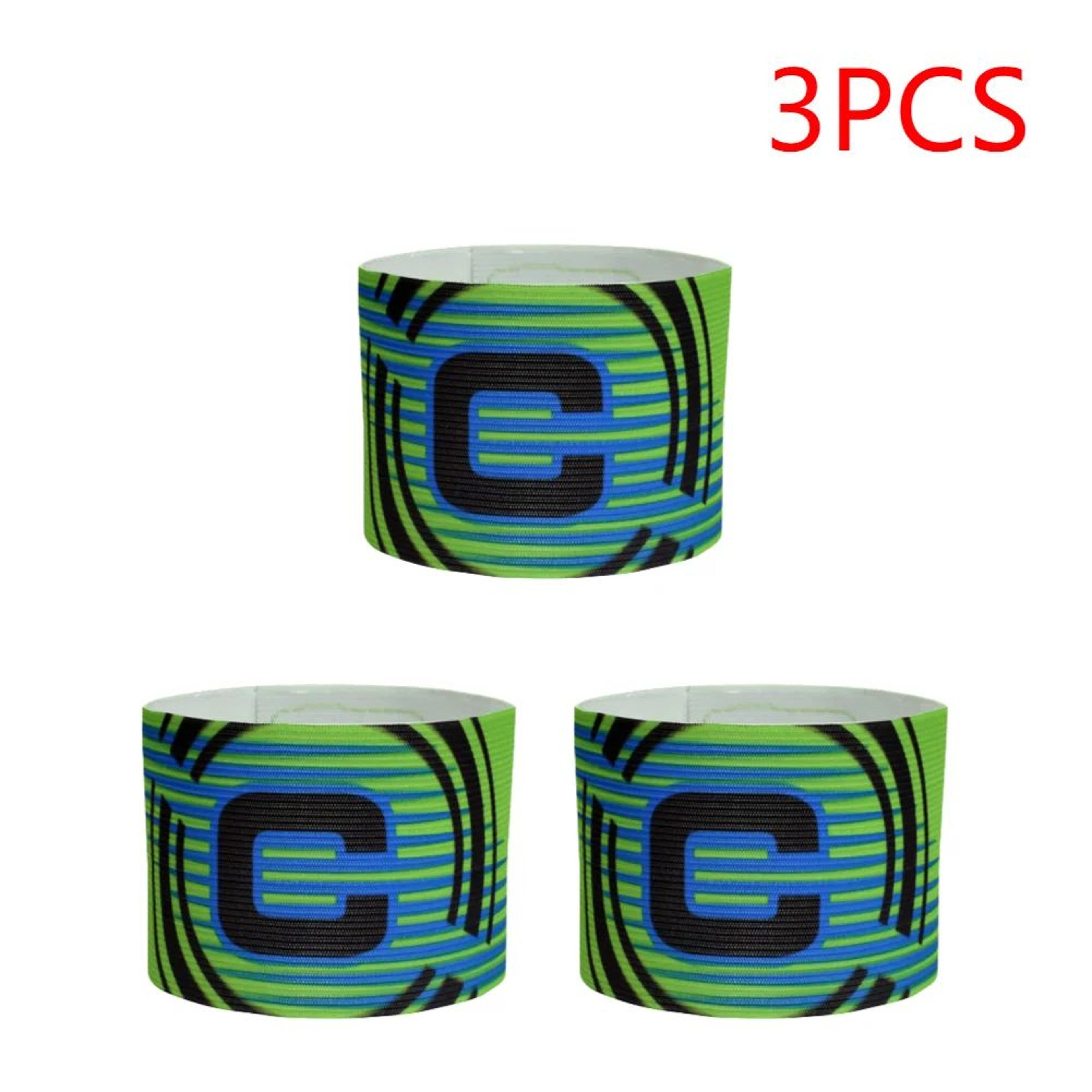 Soccer Captain Armband  Adjustable 122Inch Elastic Nylon Leader Arm Band For Kids Adults Football T 14