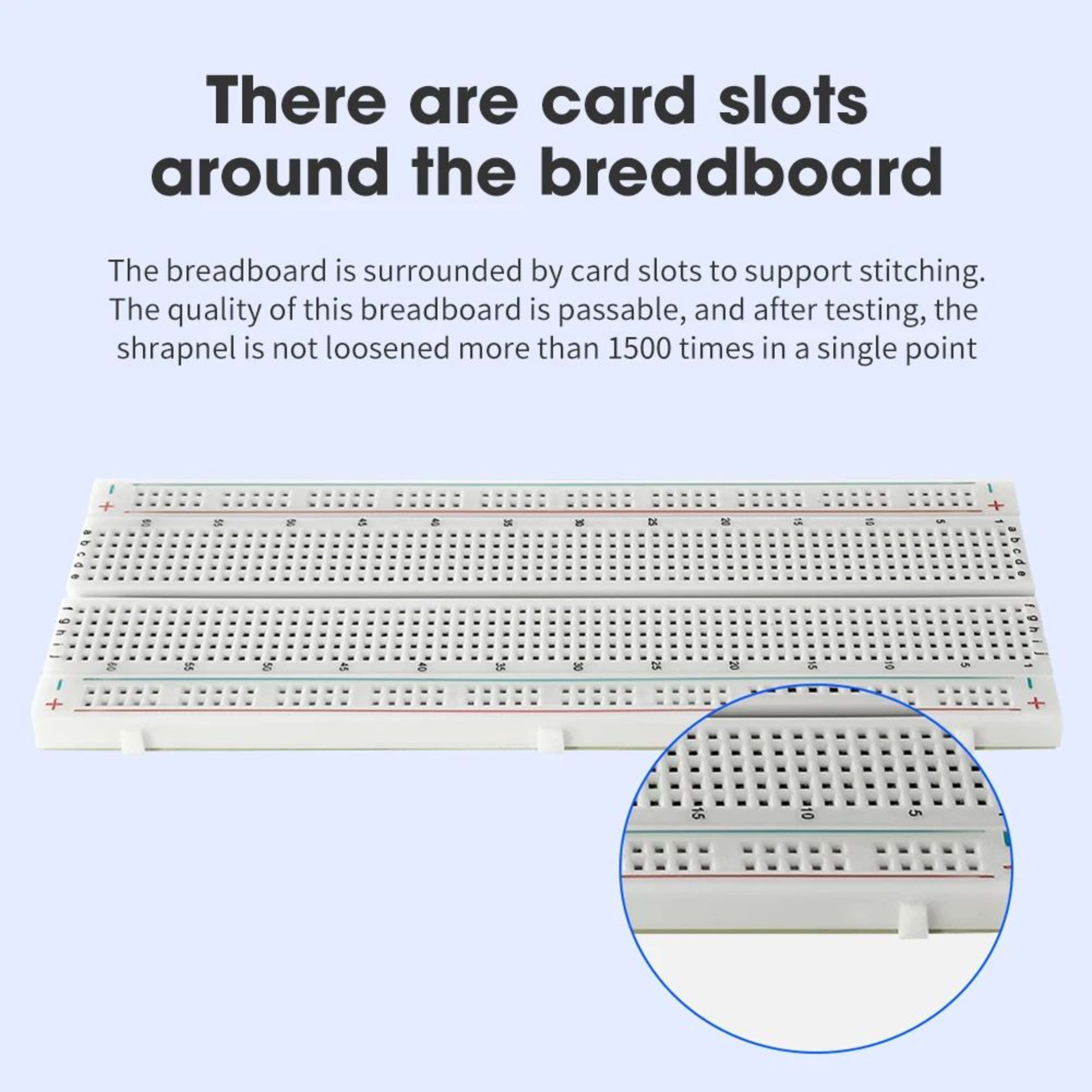 400830 Point Solderless Breadboard  PCB Circuit Prototype Board For NodeMCU Raspberry Pi  2029 AWG  4