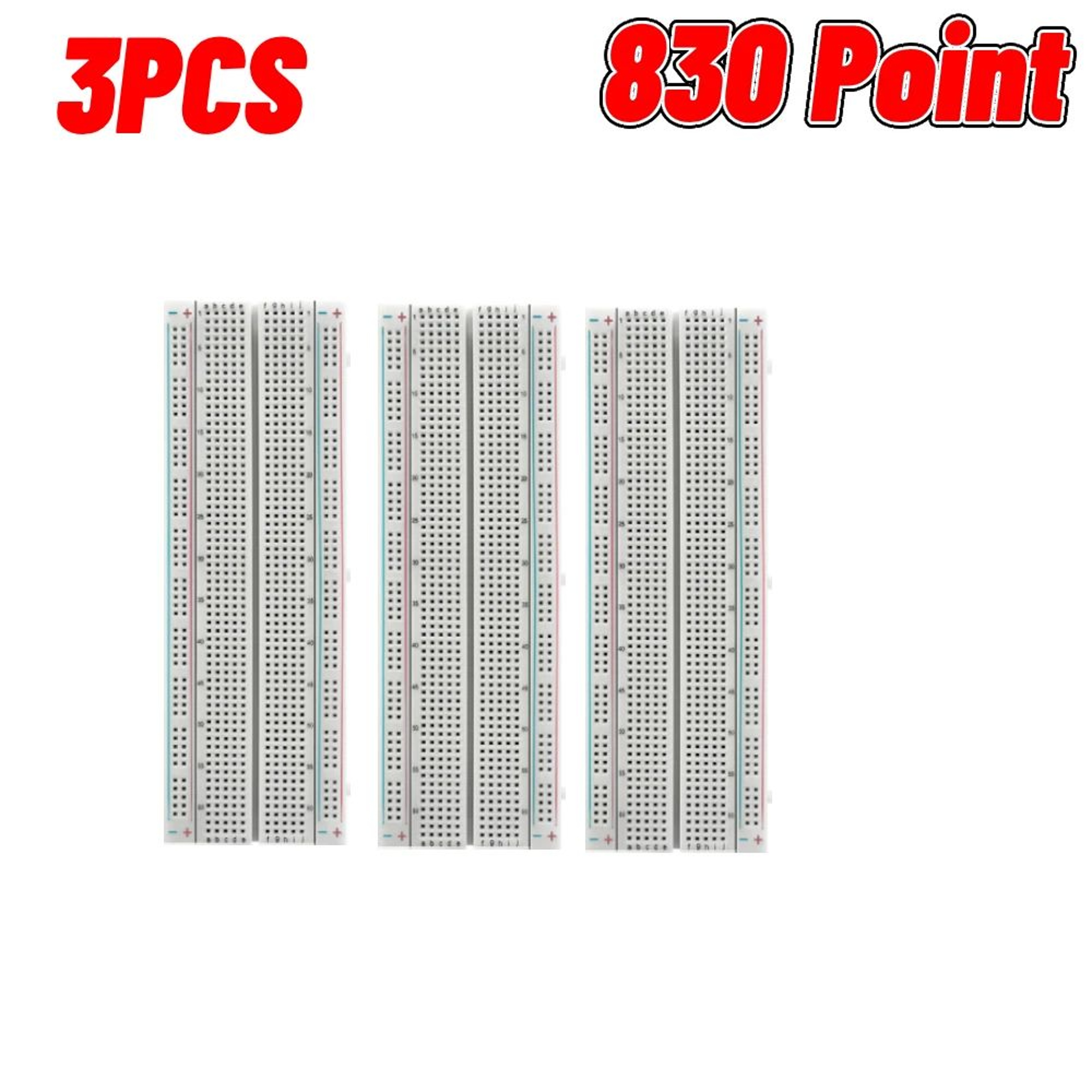 400830 Point Solderless Breadboard  PCB Circuit Prototype Board For NodeMCU Raspberry Pi  2029 AWG  10