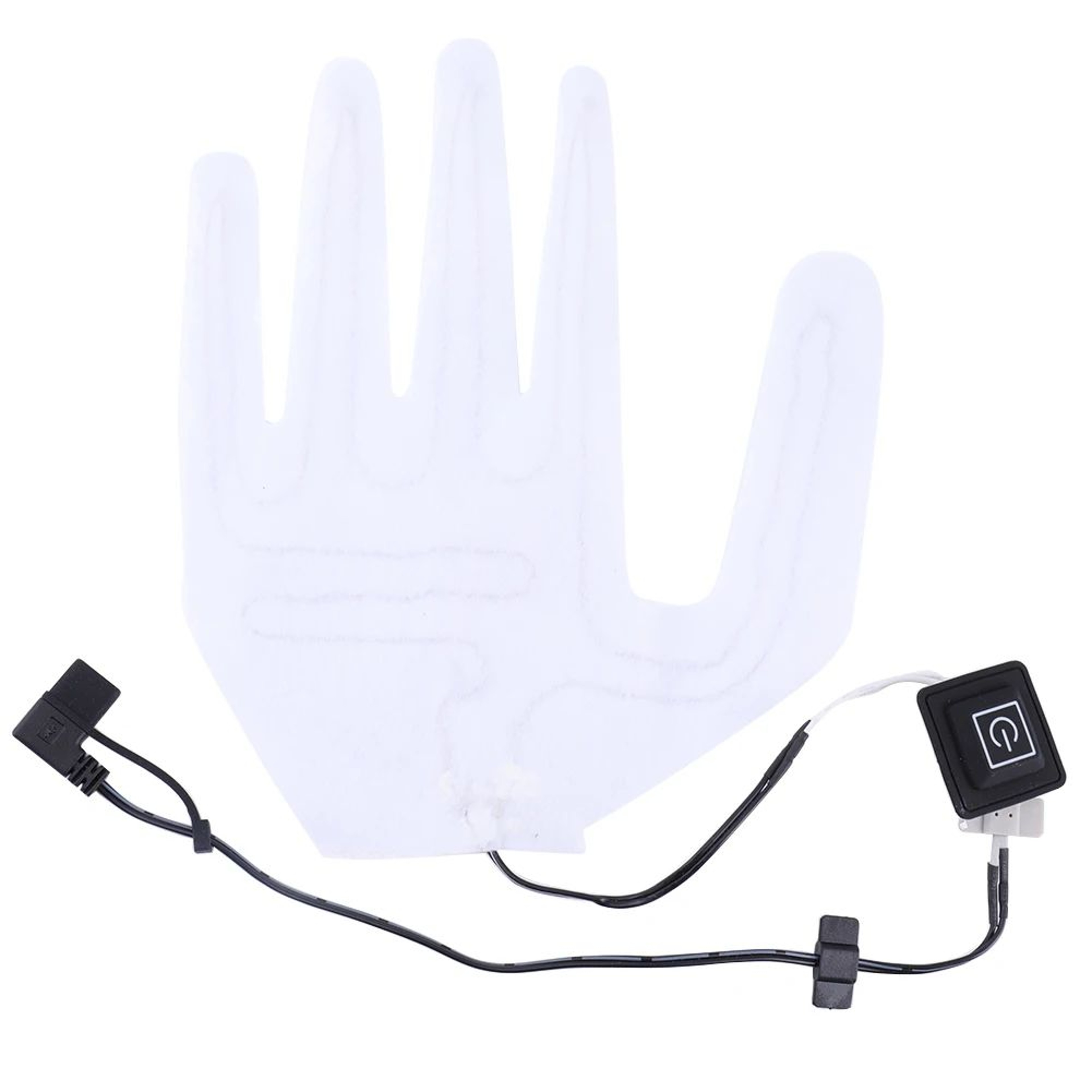 USB Heated Glove Pads  5Finger Hand Warmer Inserts With Switch Option For Skiing Hiking  Winter Out 1