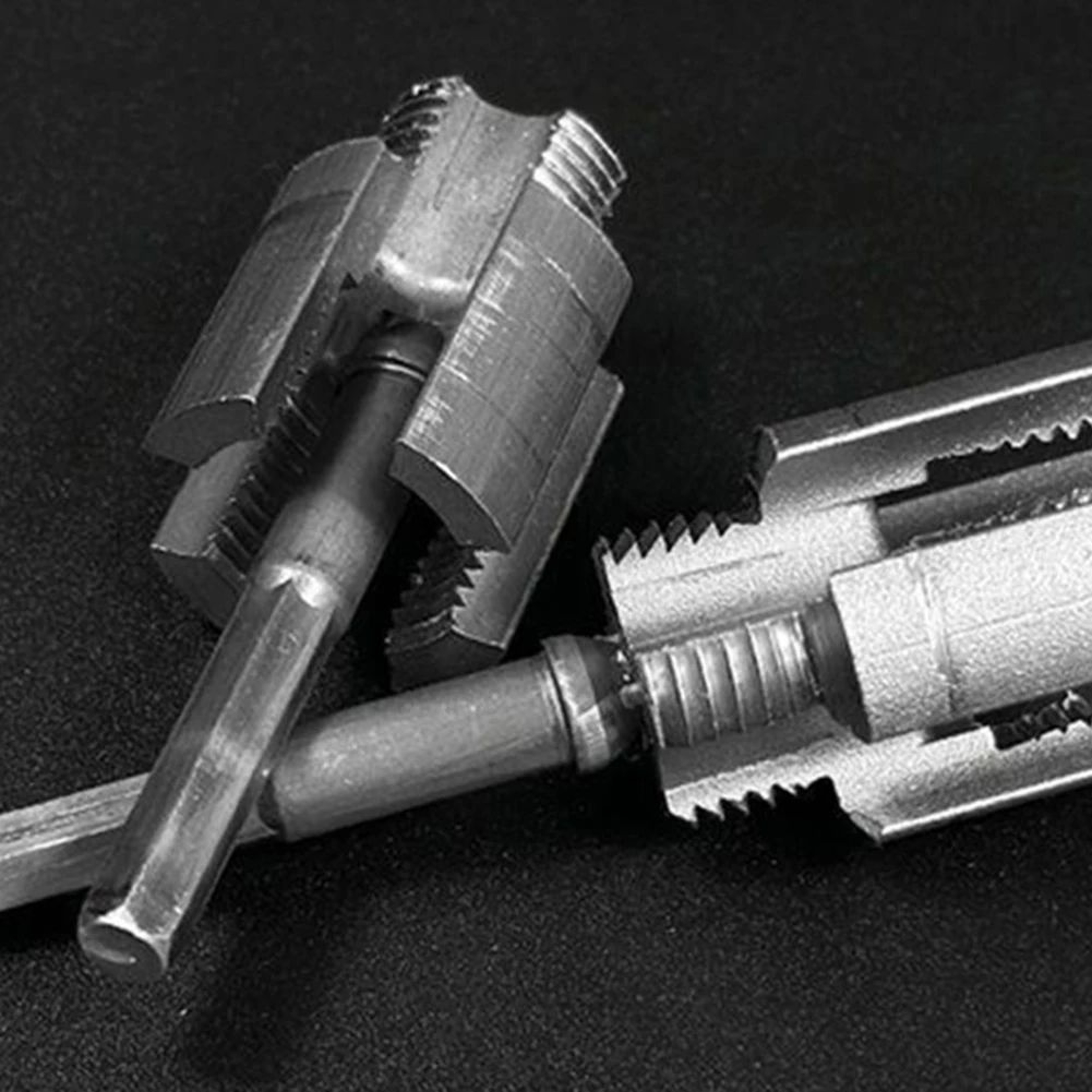 Steel Water Pipe Threader  46Point Internal External PPR PVC Plumbing Thread Cutting Tap Tool Kit F